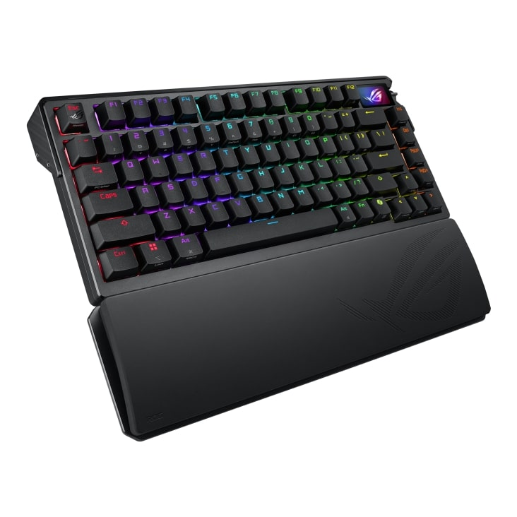 Игровая клавиатура ASUS ROG Azoth Extreme NX Snow EN RGB Black (90MP03MA-BKUA01) фото 2