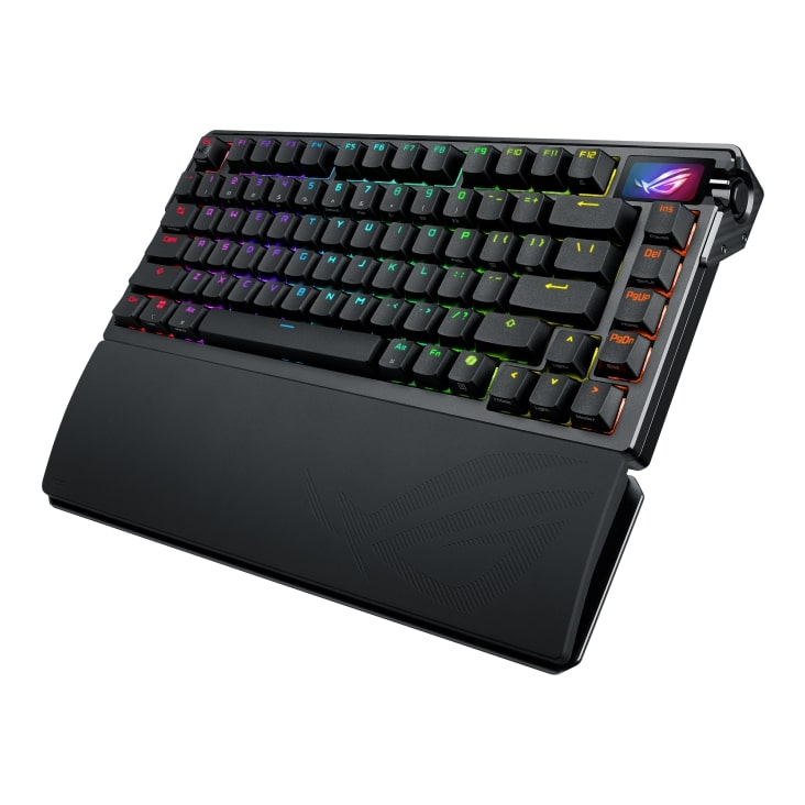 Игровая клавиатура ASUS ROG Azoth Extreme NX Snow EN RGB Black (90MP03MA-BKUA01) фото 3