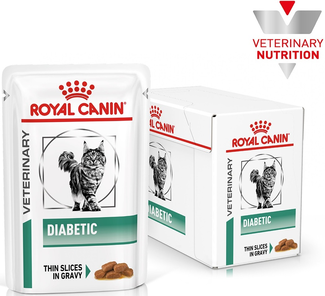 Влажный корм для котов Royal Canin Diabetic при сахарном диабете 85г фото 8