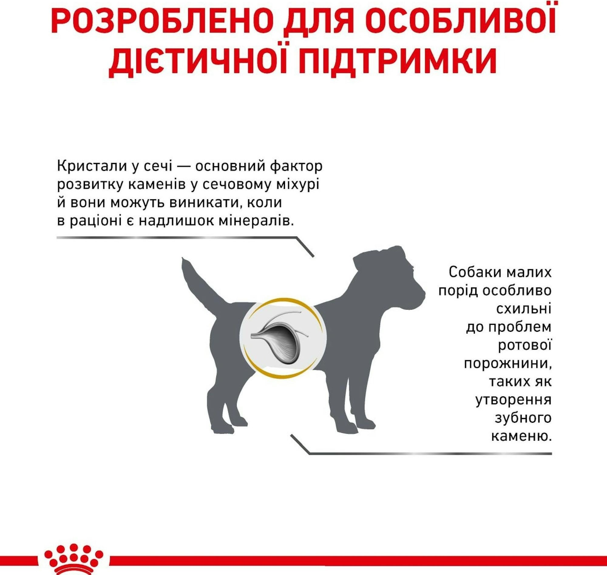 Сухой корм для собак Royal Canin Urinary S/O Small Dogs мелких пород при заболеваниях нижних мочевыводящих путей 1.5кг фото 3