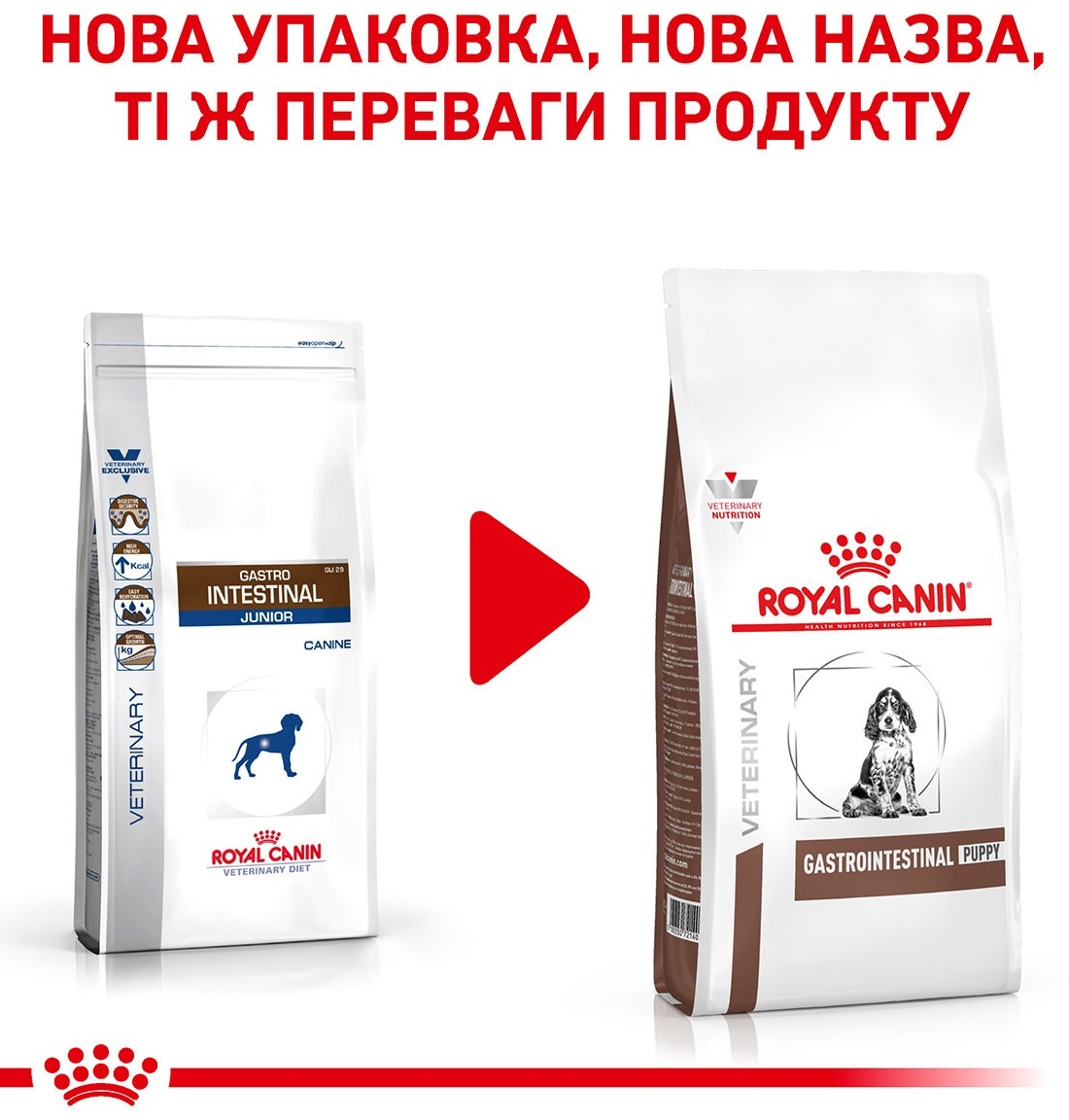 Сухий корм для цуценят Royal Canin Gastrointestinal Puppy при розладах травлення 1кгфото7