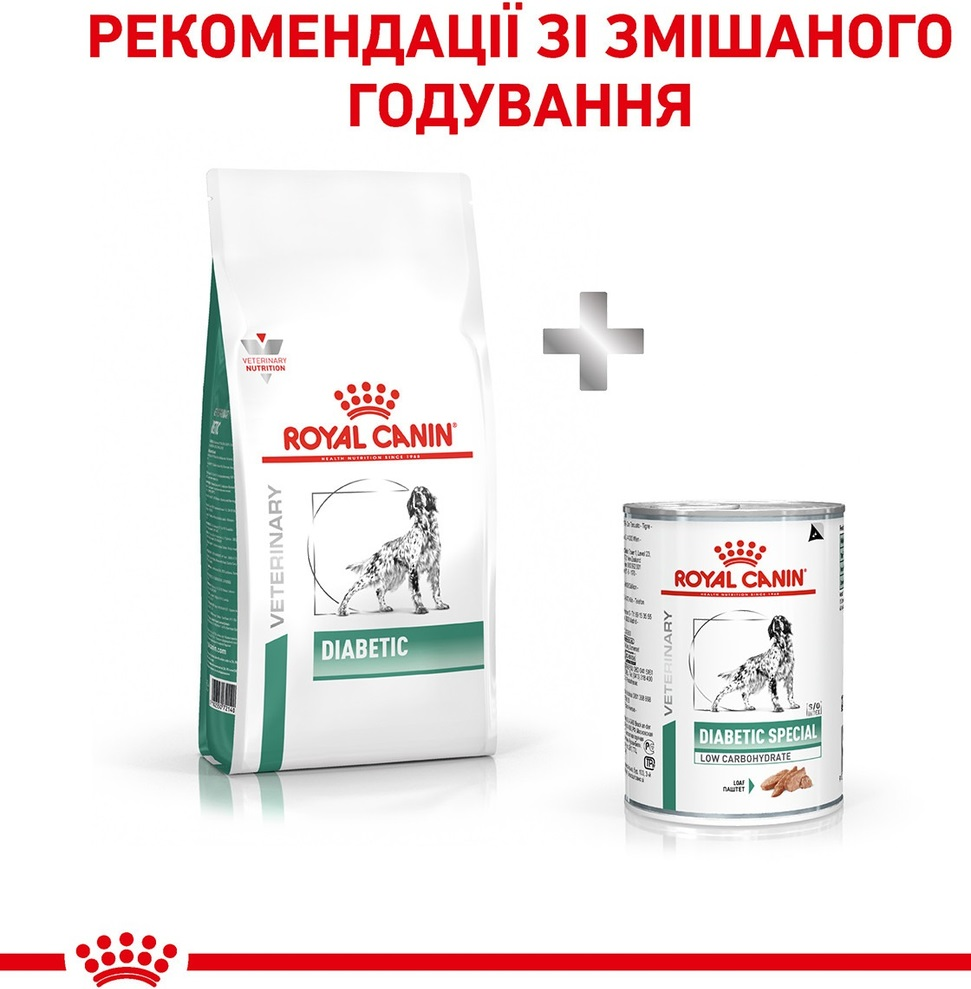 Сухой корм для собак Royal Canin Diabetic c сахарным диабетом 1.5кг фото 7