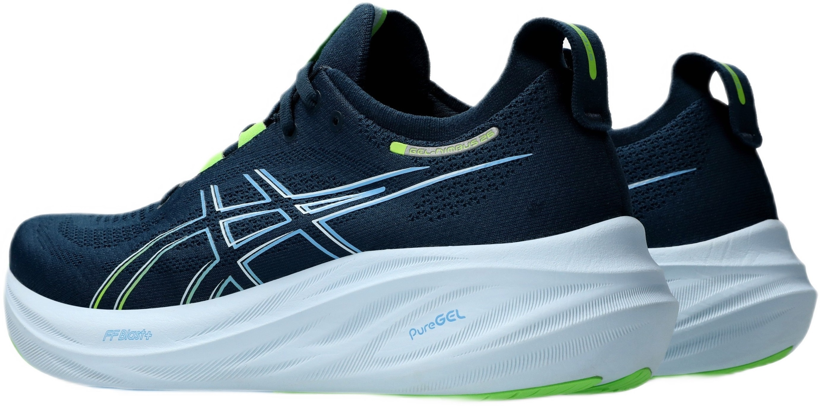 Кросівки чоловічі для бігу Asics Gel-Nimbus 26 1011B794-400 44.5 (10.5 US) синіфото4