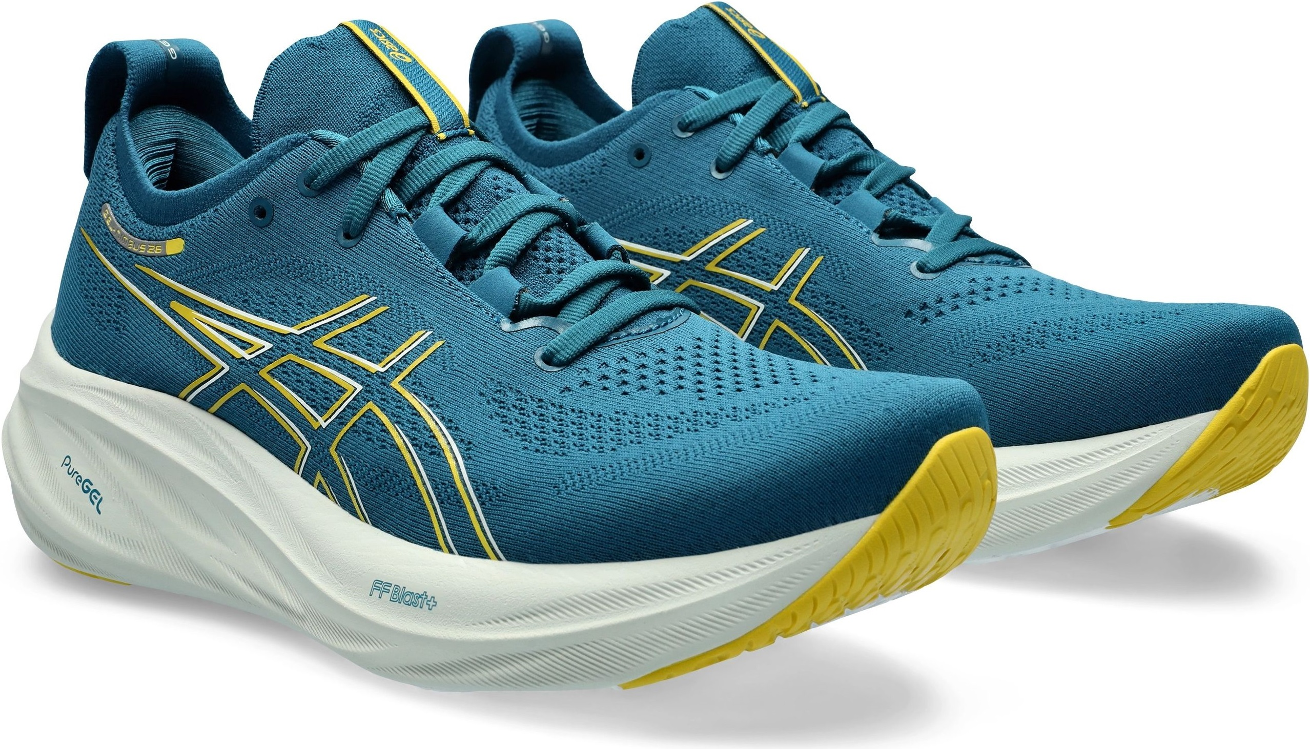 Кросівки чоловічі для бігу Asics Gel-Nimbus 26 1011B794-402 44 (10 US) блакитніфото4