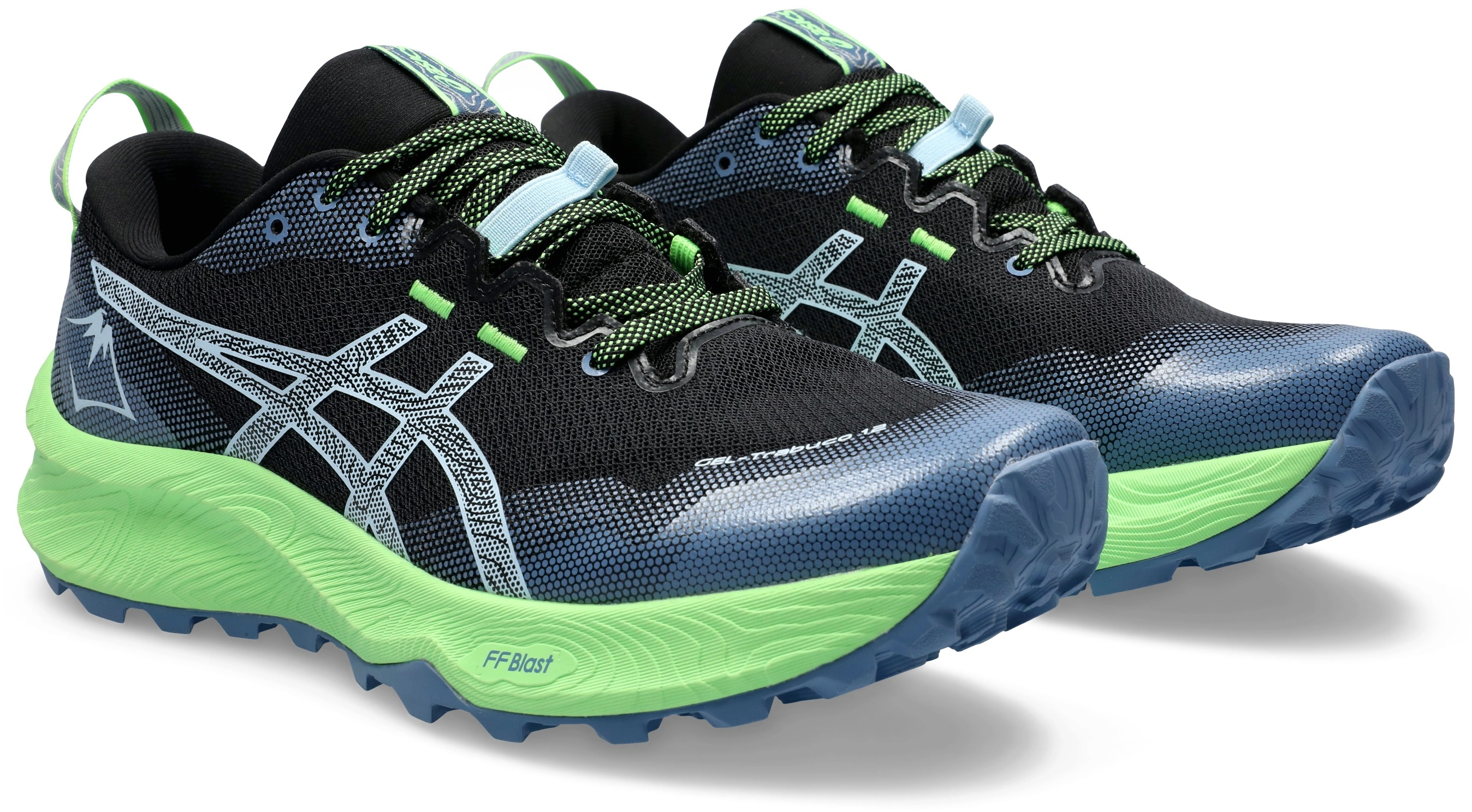 Кросівки чоловічі для бігу Asics Gel-Trabuco 12 1011B799-001 46 (11.5 US) зеленіфото3