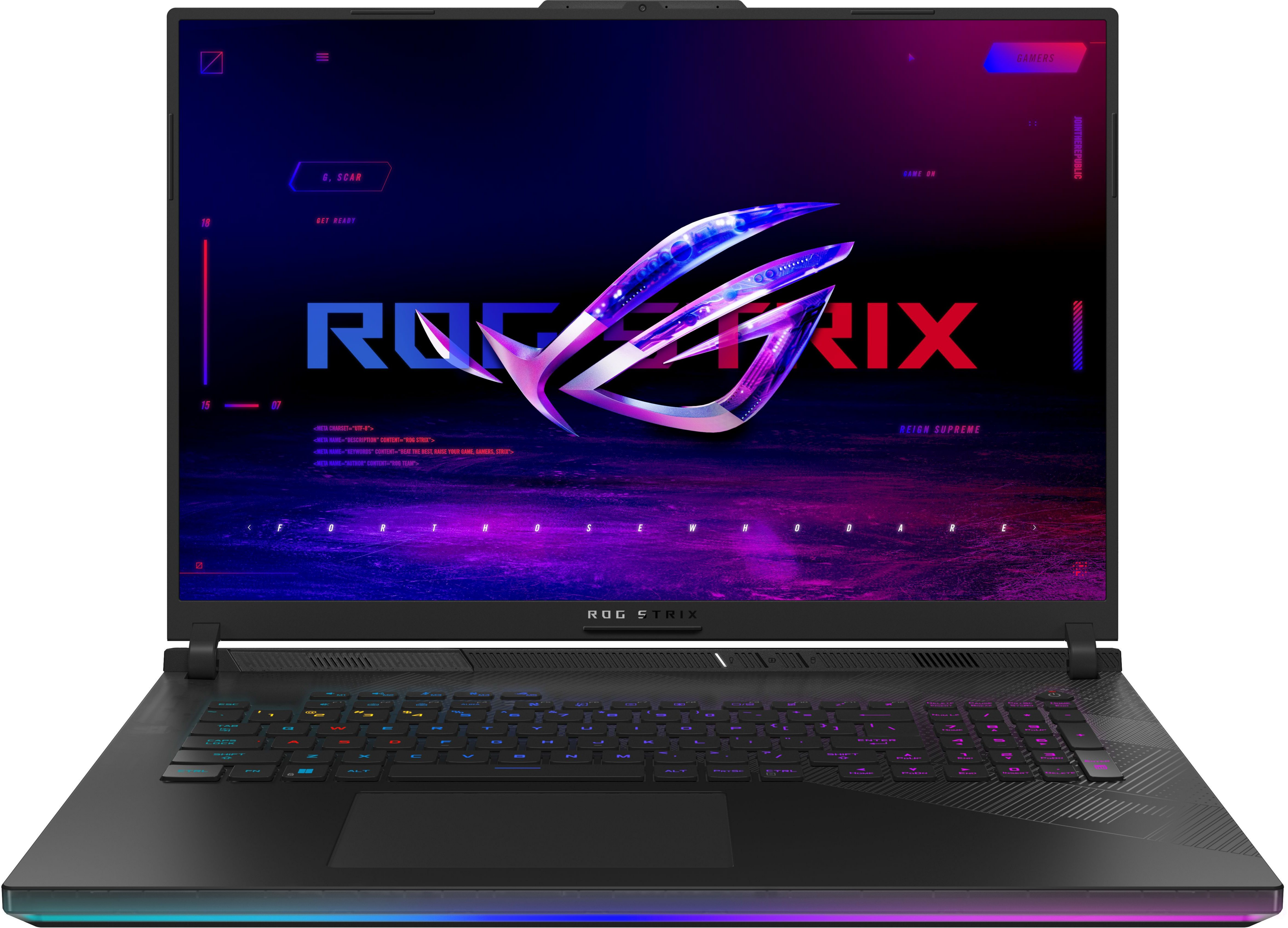 Ноутбук ASUS ROG Strix SCAR 18 G834JYR-R6179X (90NR0IP2-M008K0)фото2