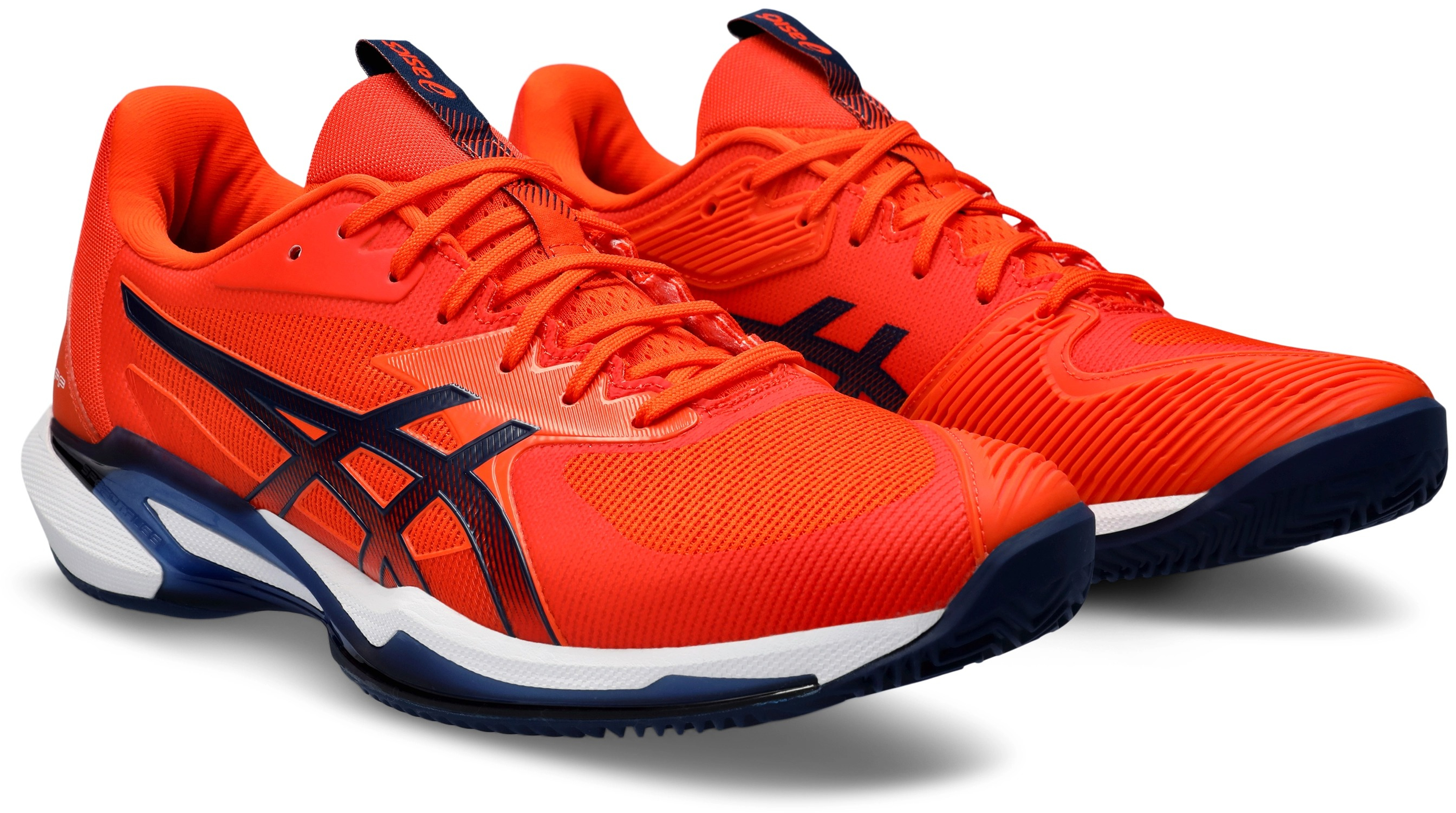 Кроссовки мужские для тенниса Asics Solution Speed FF 3 Clay 1041A437-800 45 (11 US) красные фото 3