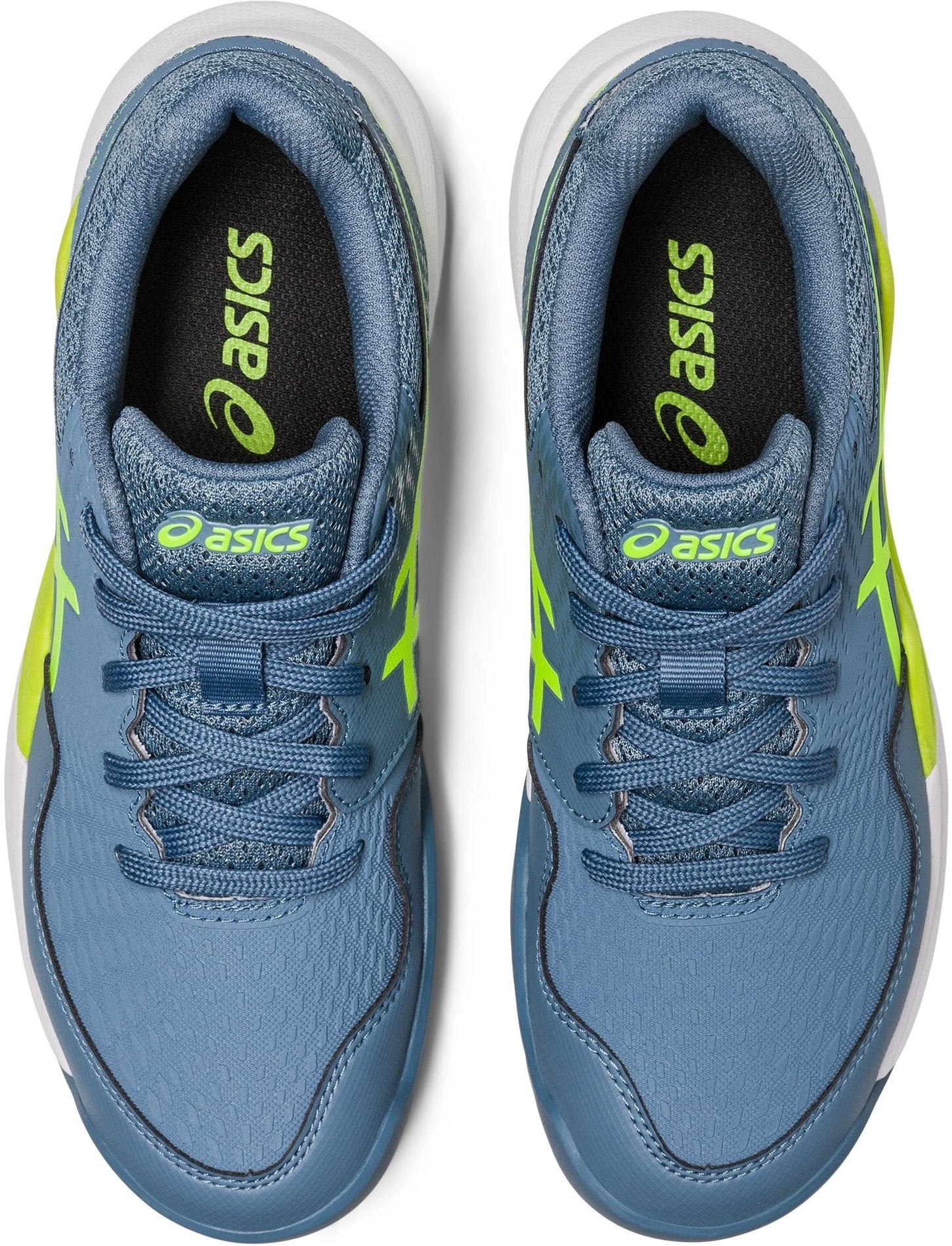 Кросівки для тенісу Asics Gel-Resolution 9 GS 1044A067-400 34.5 (2.5 US) синіфото6