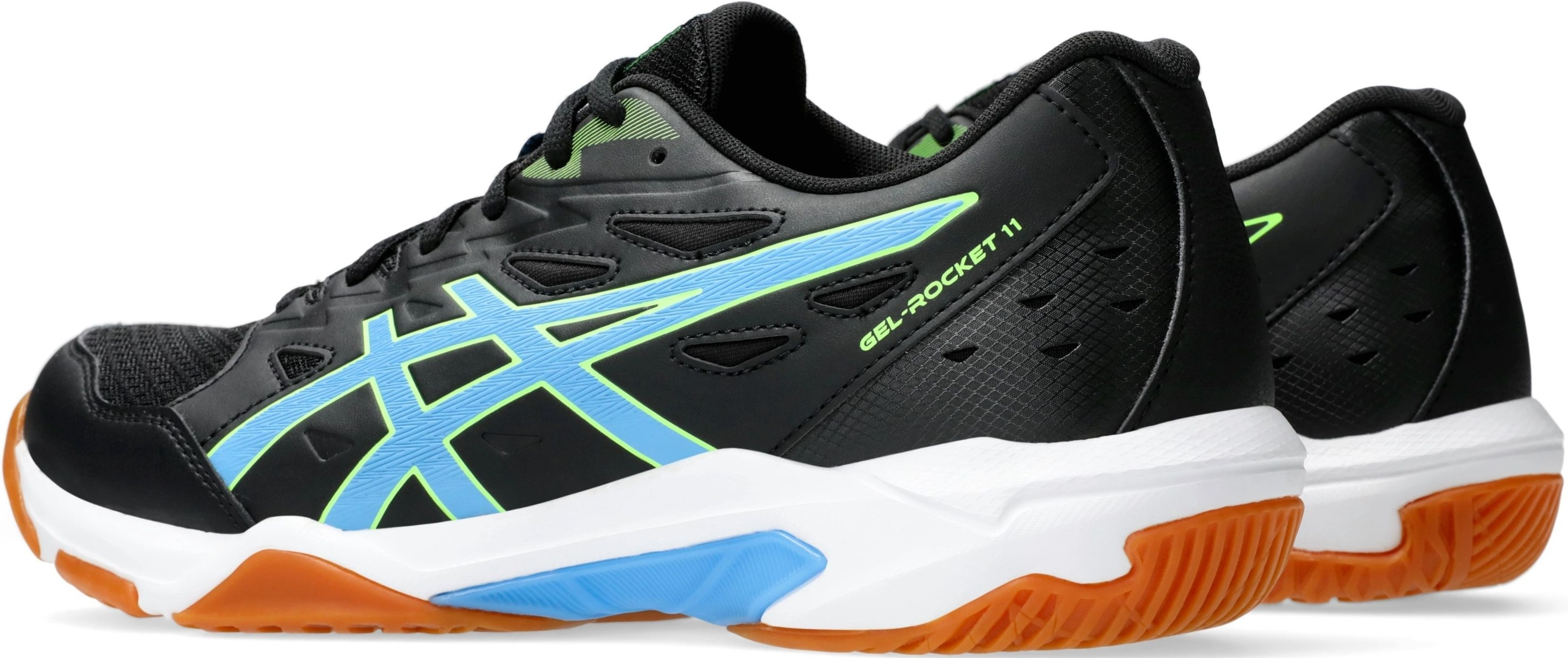 Кросівки чоловічі для волейболу Asics Gel-Rocket 11 1071A091-003 44.5 (10.5 US) чорніфото5