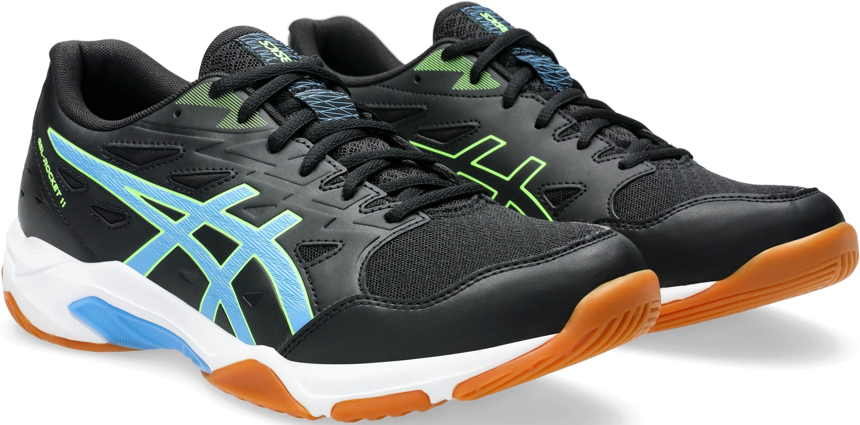 Кросівки чоловічі для волейболу Asics Gel-Rocket 11 1071A091-003 44.5 (10.5 US) чорніфото3