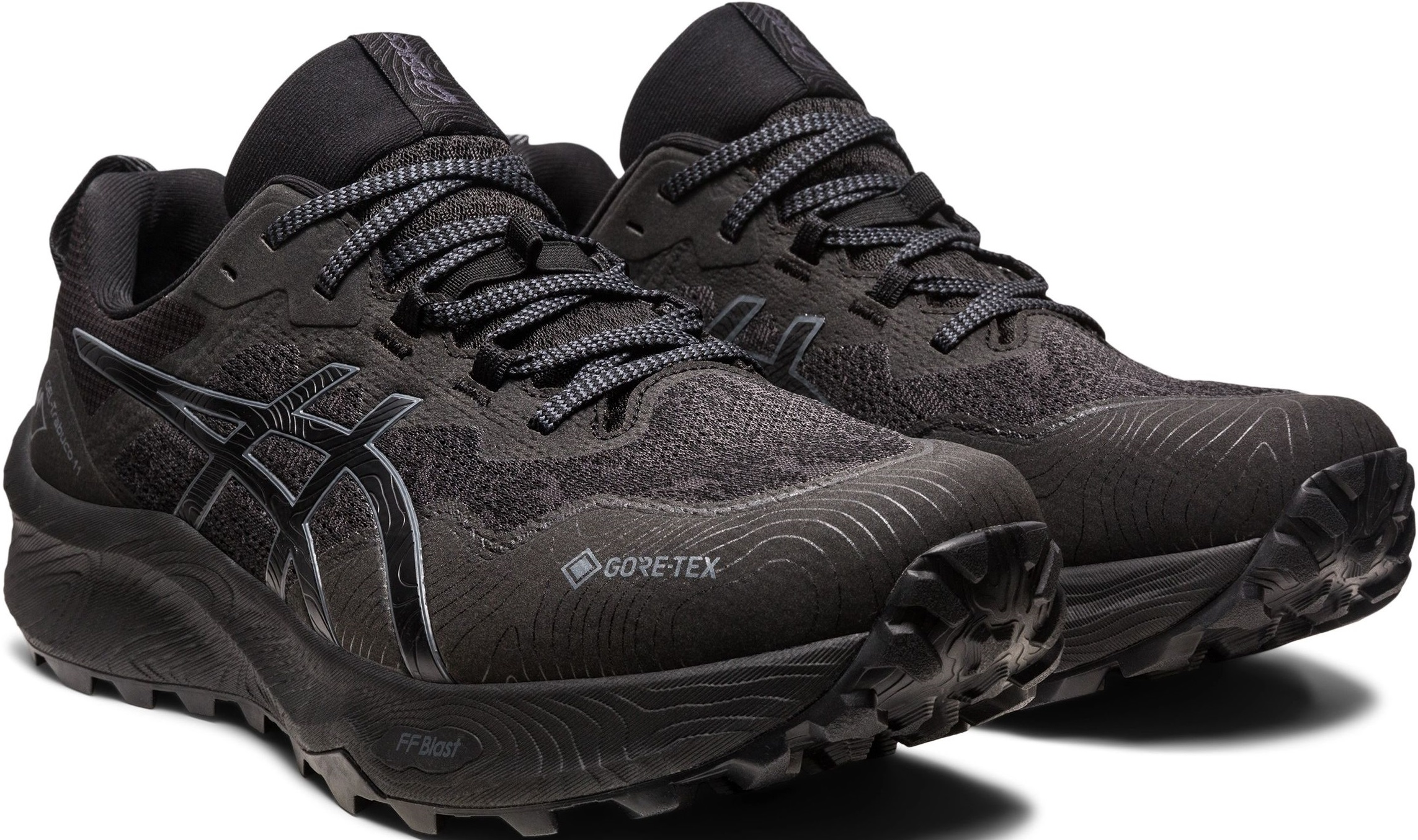 Кросівки чоловічі для бігу Asics Gel-Trabuco 11 GTX 1011B608-002 40.5 (7.5 US) чорніфото3