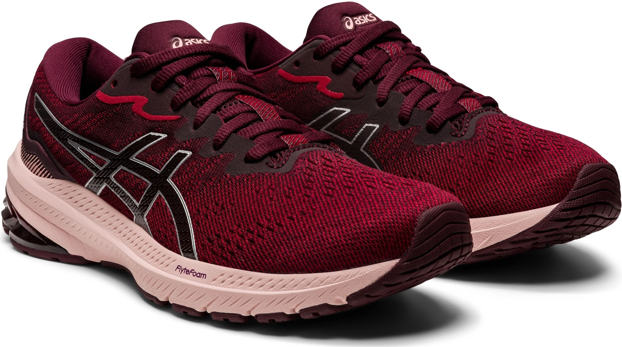 Кросівки жіночі для бігу Asics GT-1000 11 1012B197-601 37.5 (6.5 US) бордовіфото3