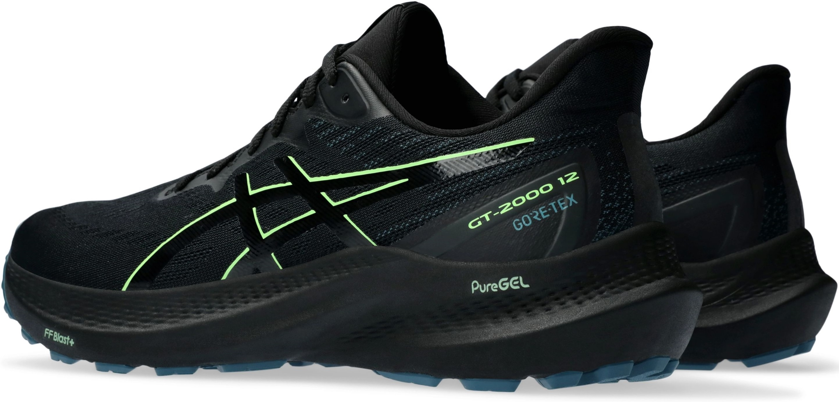 Кросівки чоловічі для бігу Asics GT-2000 12 GTX 1011B687-001 44 (10 US) чорніфото5