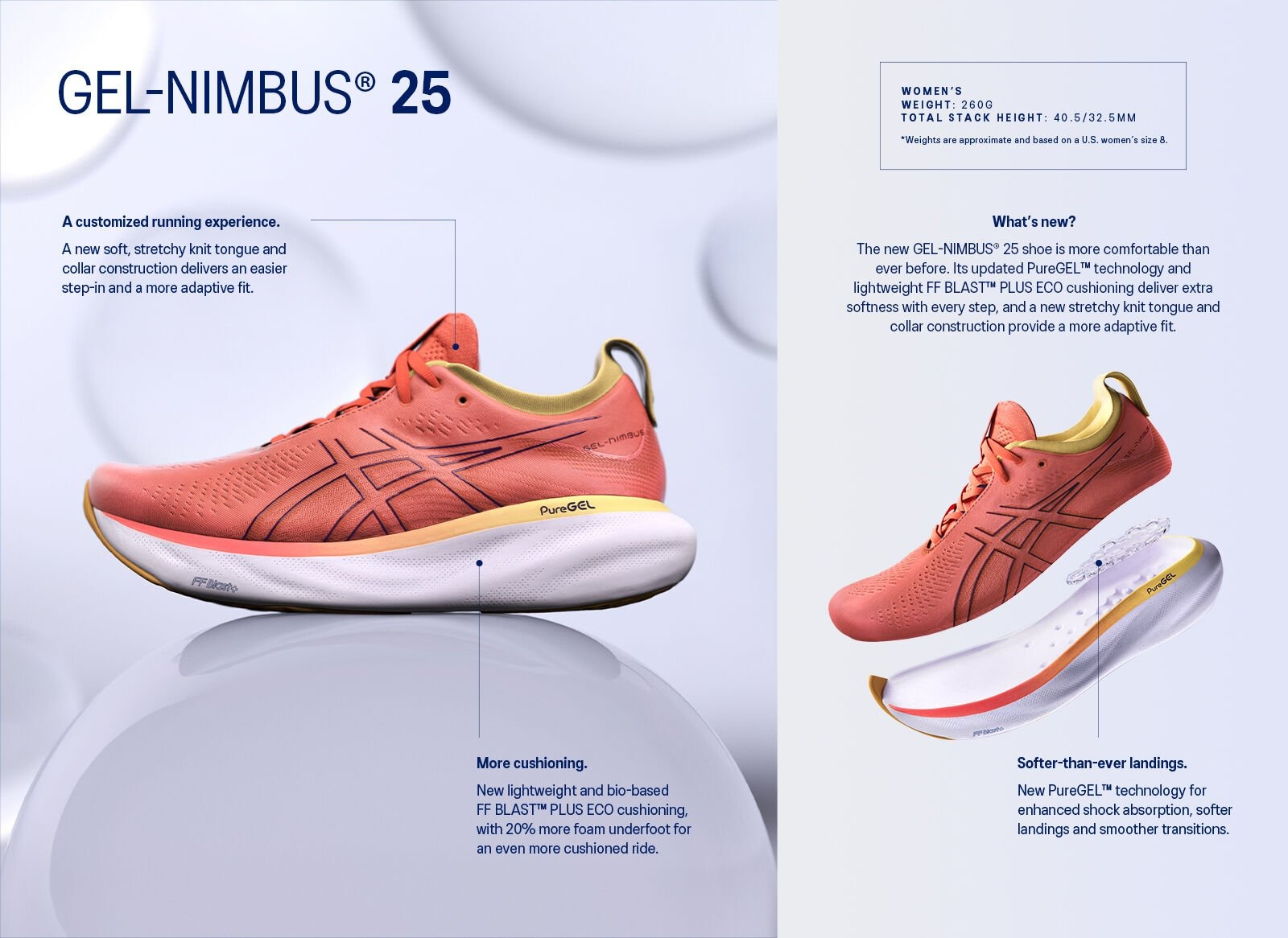 Кросівки жіночі Asics Gel-Nimbus 25 1012B356-004 37.5 (6.5 US) чорніфото8