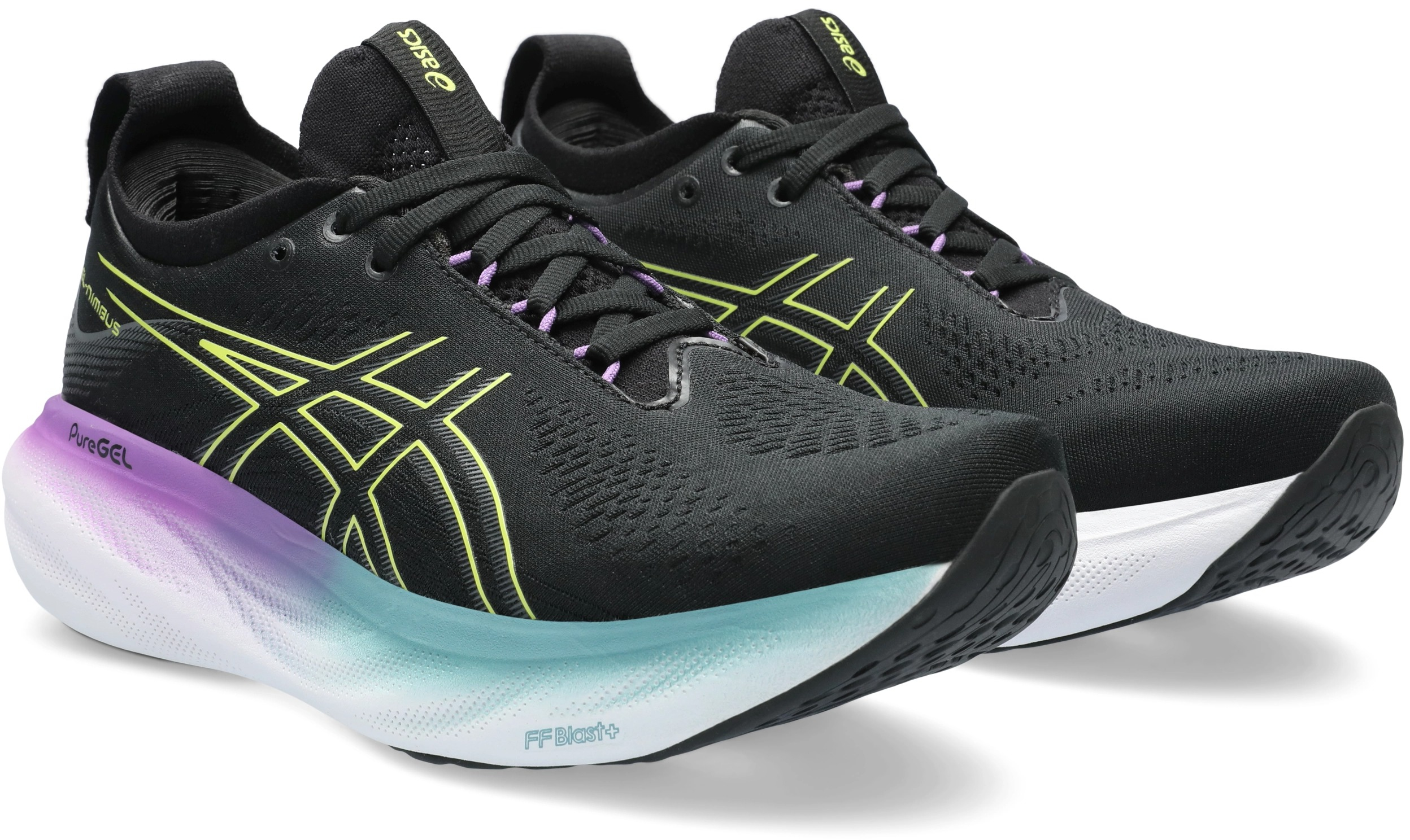 Кросівки жіночі Asics Gel-Nimbus 25 1012B356-004 38 (7 US) чорніфото3