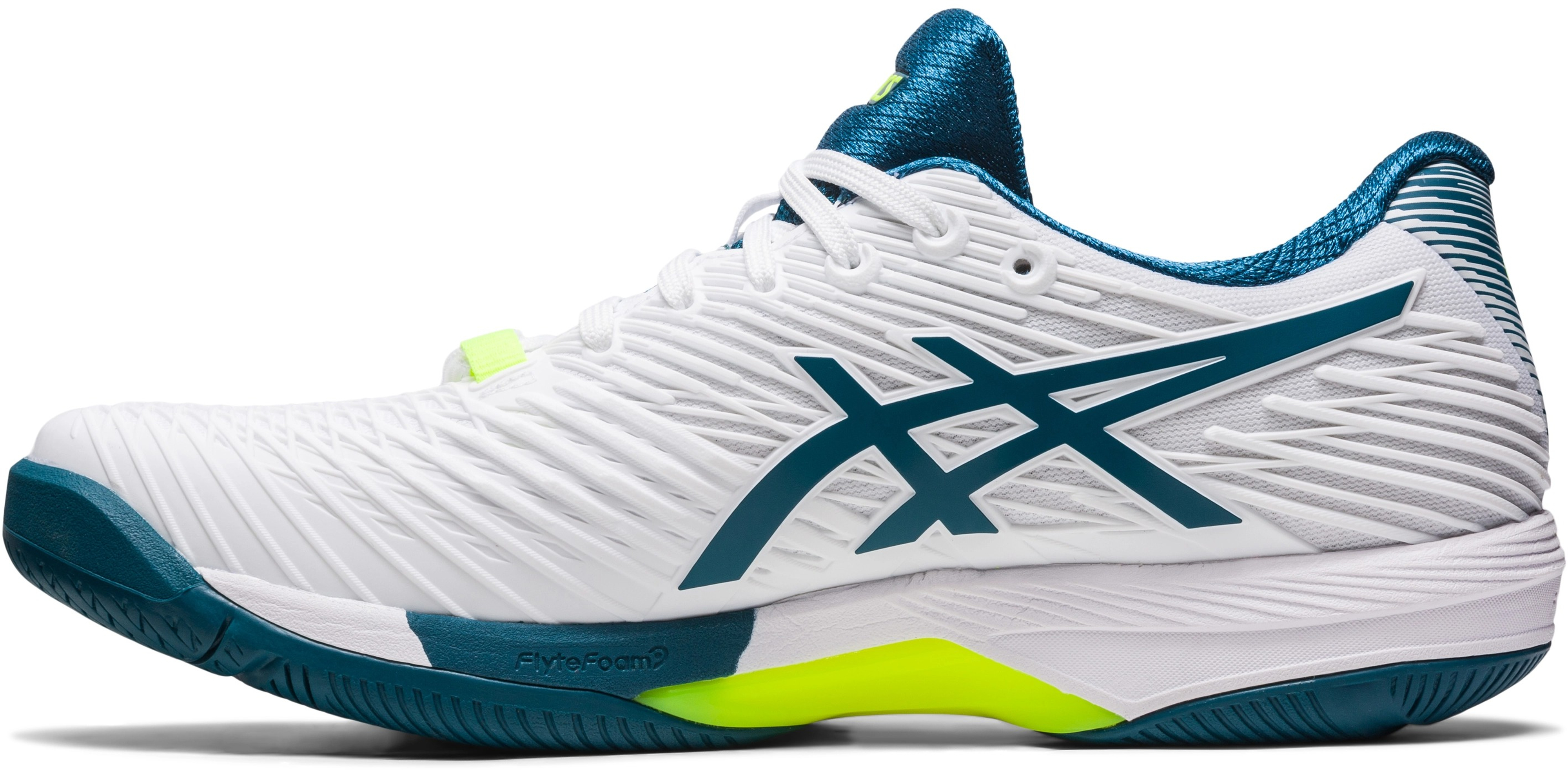 Кросівки чоловічі для тенісу Asics Solution Speed FF 2 CLAY 1041A187-102 44.5 (10.5 US) біліфото2