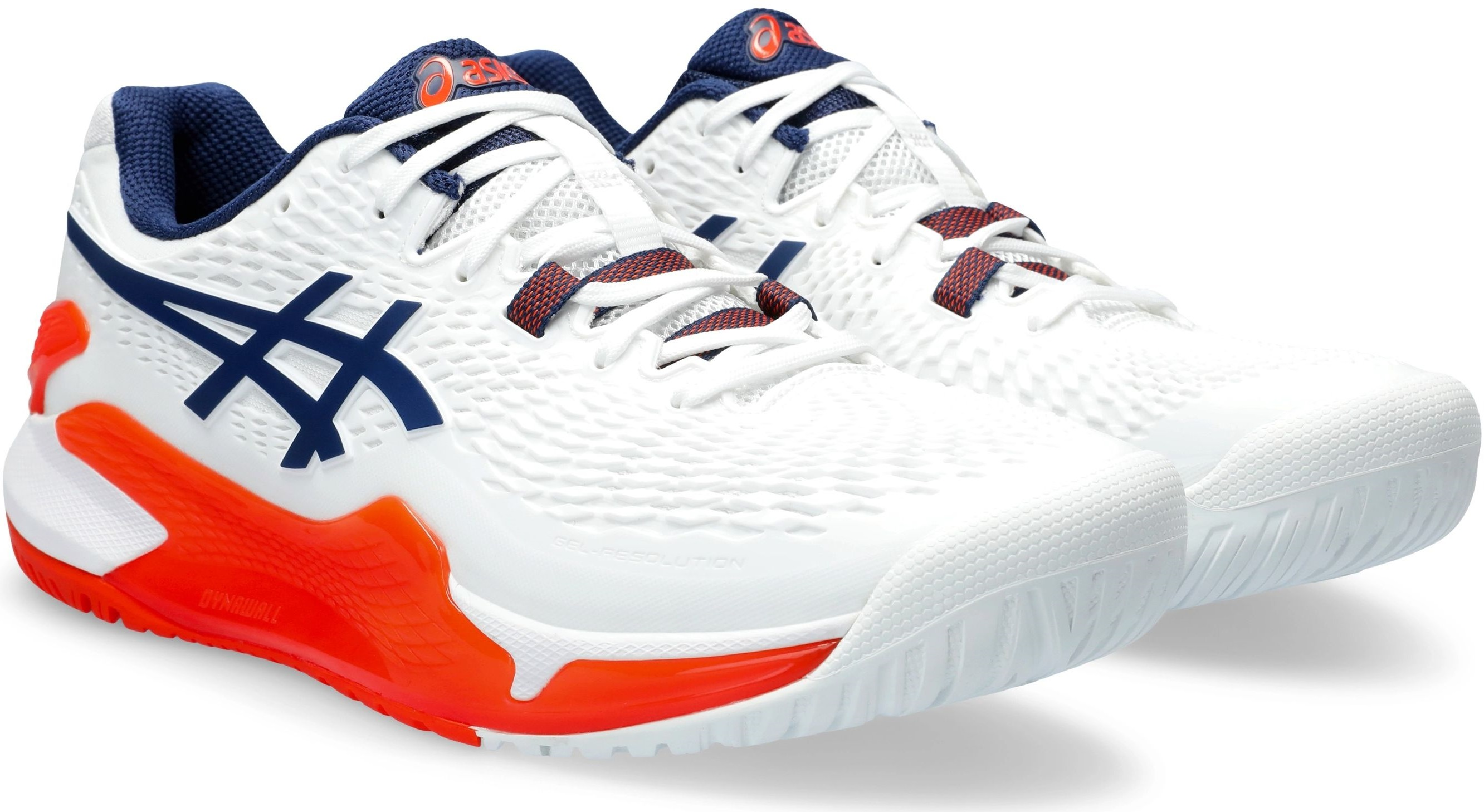 Кроссовки мужские для тенниса Asics Gel-Resolution 9 1041A330-102 44.5 (10.5 US) белые фото 4