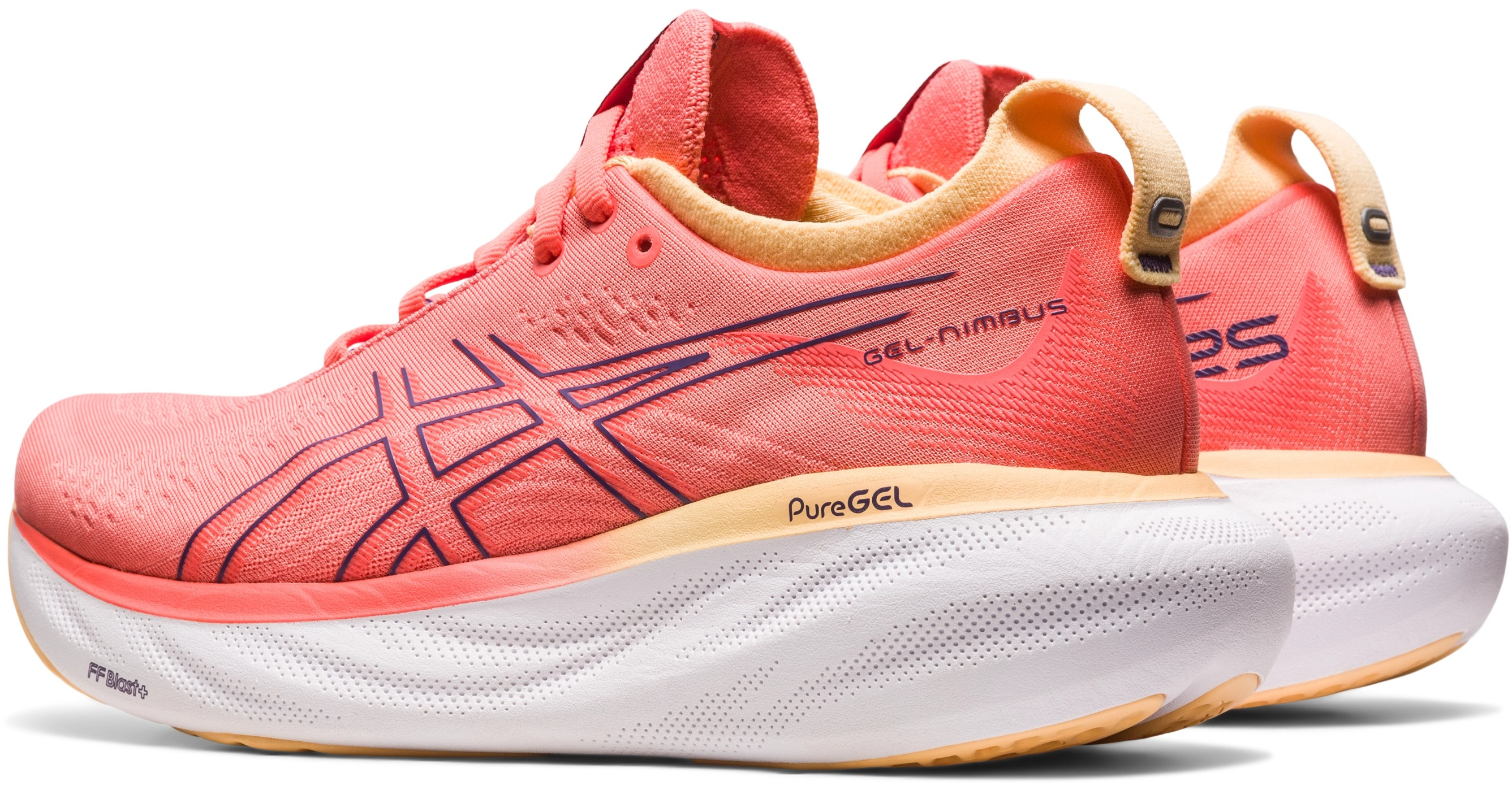 Кроссовки женские Asics Gel-Nimbus 25 1012B356-700 36 (5.5 US) коралловые фото 4