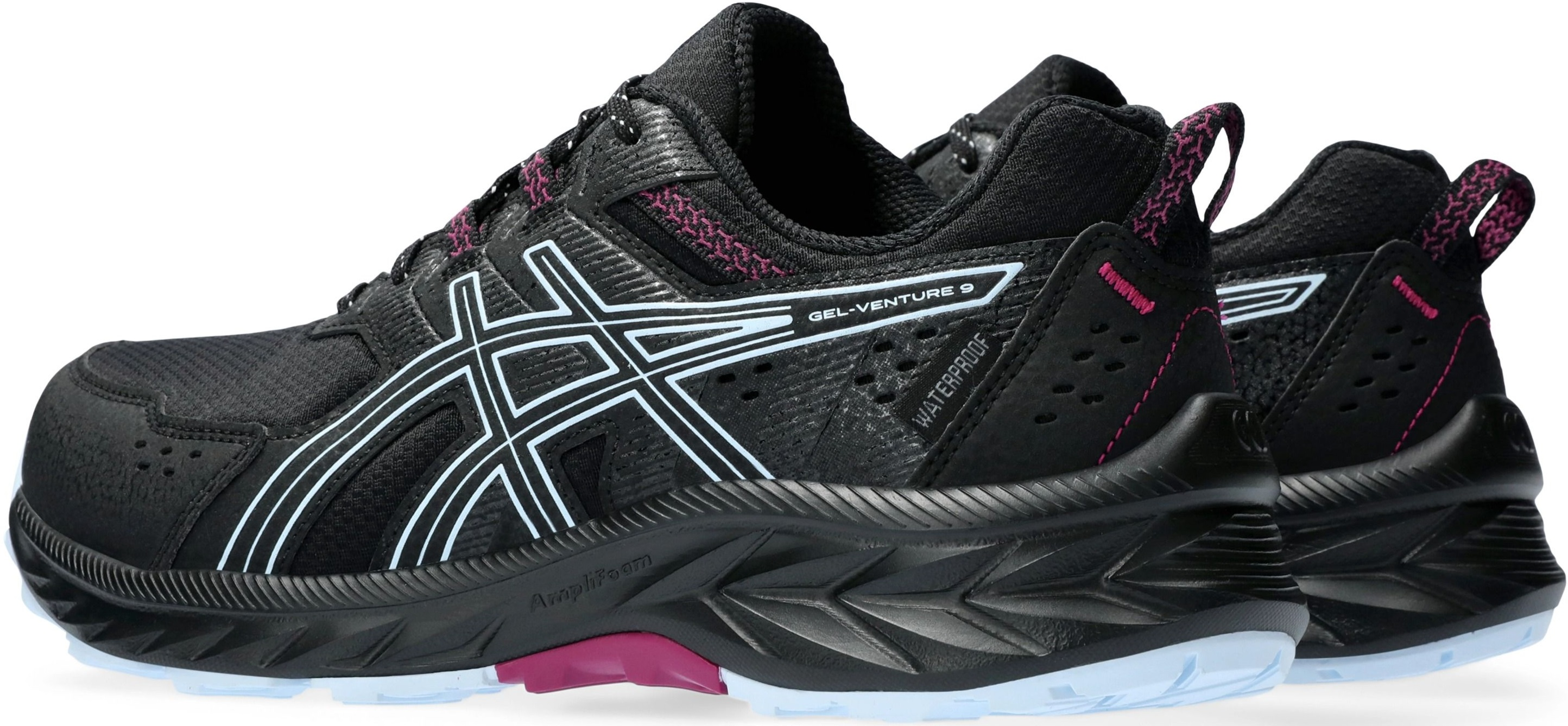 Кросівки жіночі для бігу Asics Gel-Venture 9 Waterproof 1012B519-003 39 (7.5 US) чорніфото5