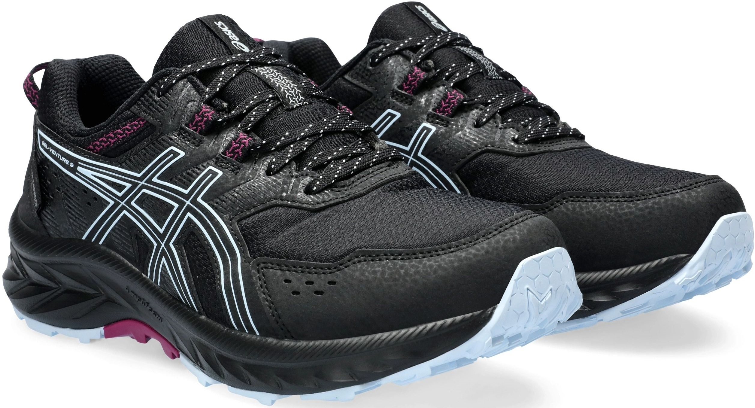 Кроссовки женские для бега Asics Gel-Venture 9 Waterproof 1012B519-003 39 (7.5 US) черные фото 3