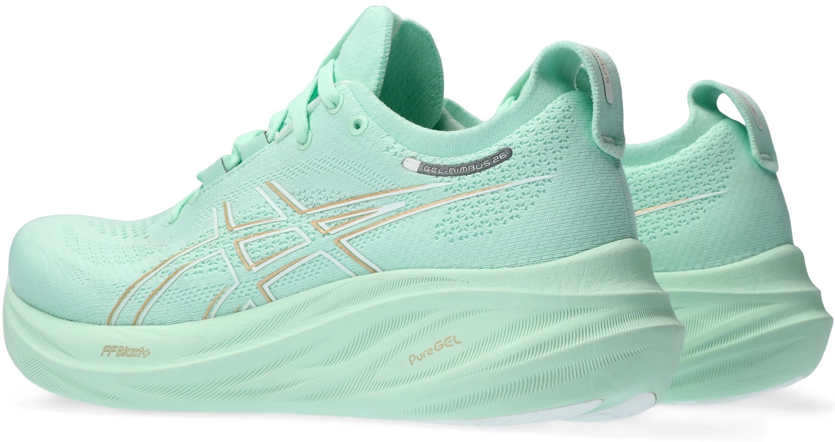 Кросівки жіночі для бігу Asics Gel-Nimbus 26 1012B601-300 38 (7 US) м'ятніфото5