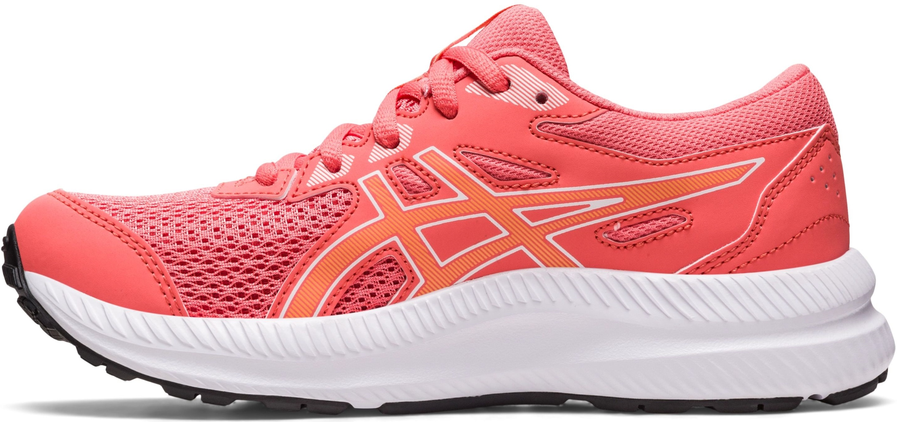 Кроссовки детские для бега Asics Contend 8 GS 1014A259-700 35 (3 US) коралловые фото 2