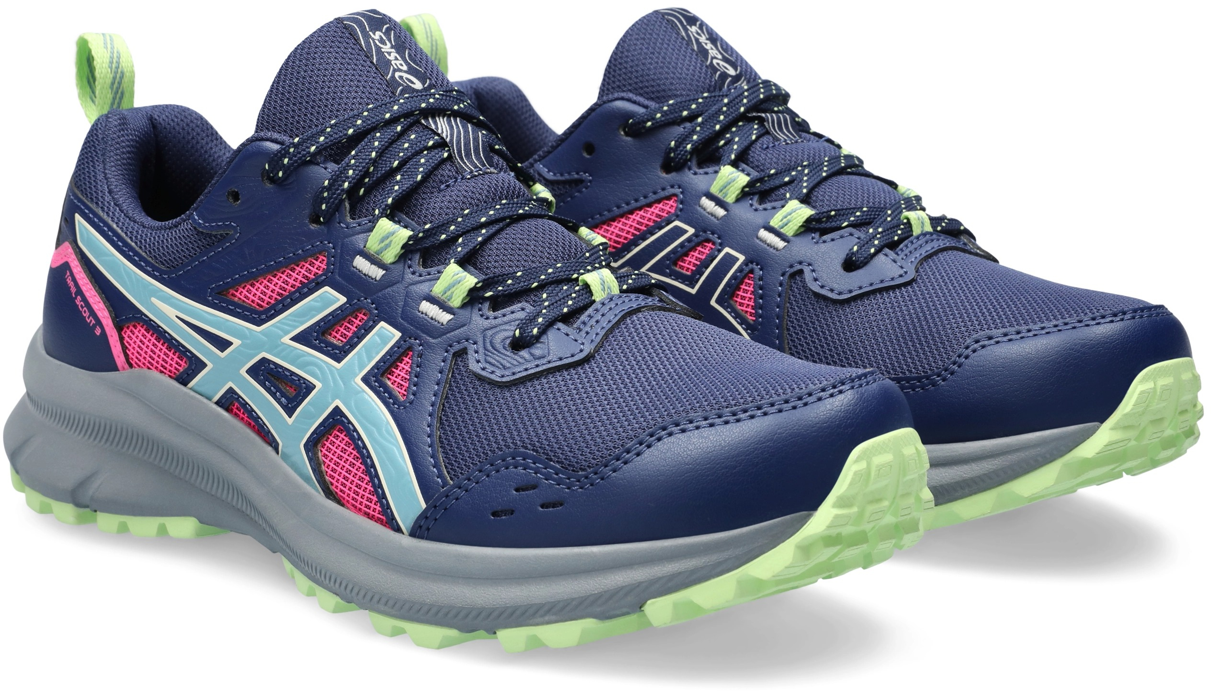 Кросівки жіночі для бігу Asics Trail Scout 3 1012B516-400 37 (6 US) синіфото3