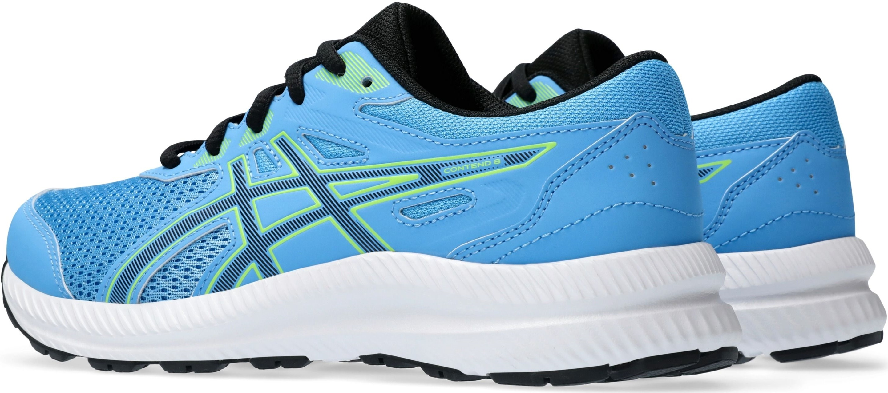 Кроссовки детские для бега Asics Contend 8 GS 1014A259-409 37.5 (5 US) голубые фото 5