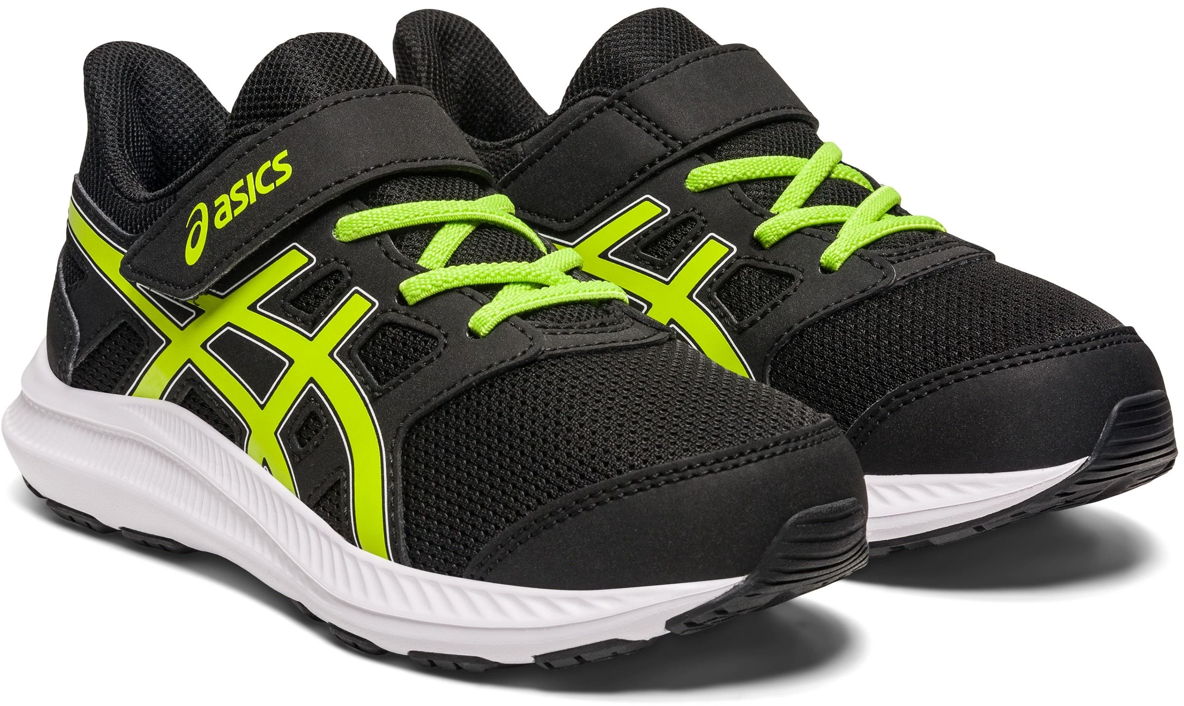 Кросівки для дівчаток для бігу Asics Jolt 4 PS 1014A299-003 28.5 (K11 US) чорніфото3