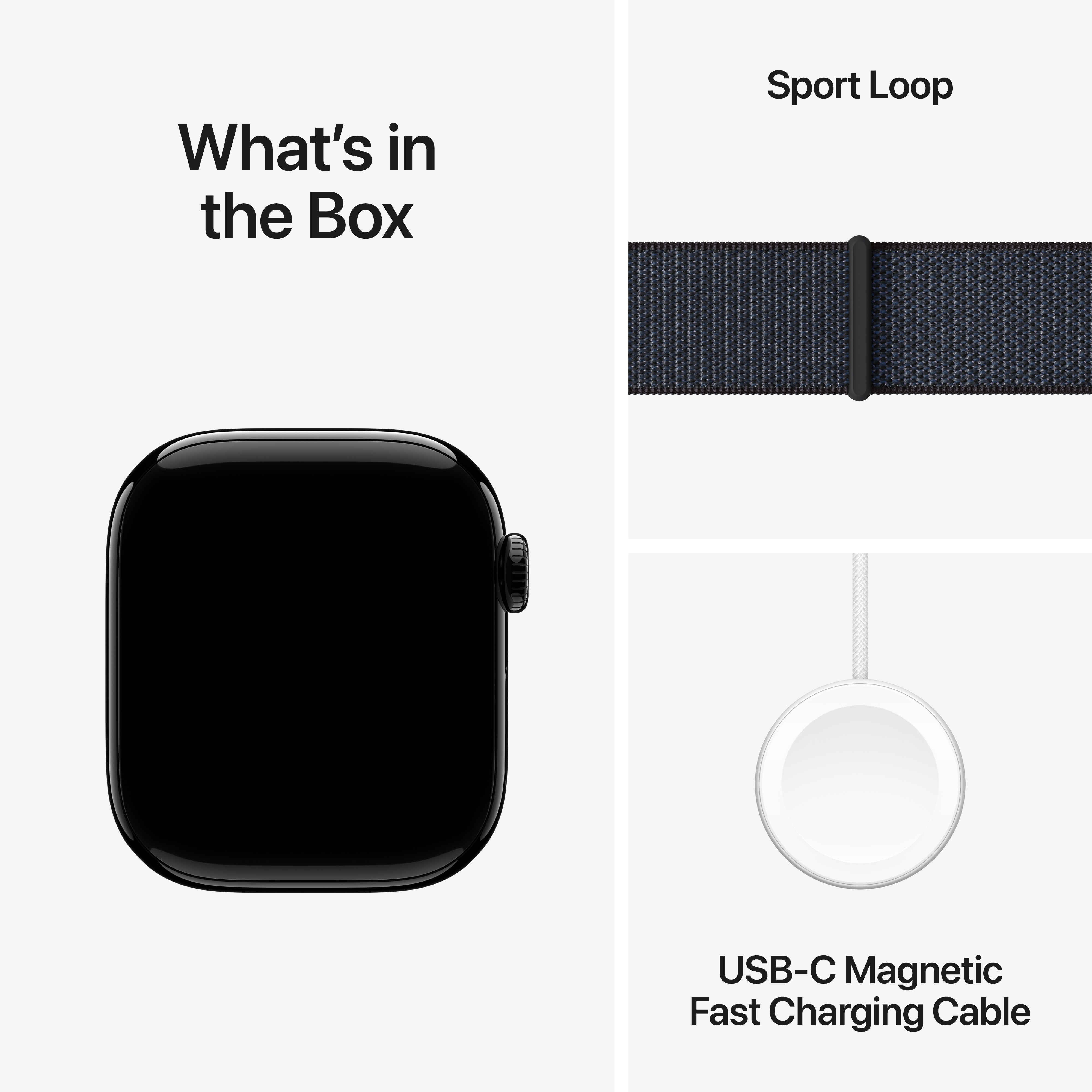 Смартгодинник Apple Watch Series 10 GPS 42mm Jet Black Aluminium Case with Ink Sport Loopфото9