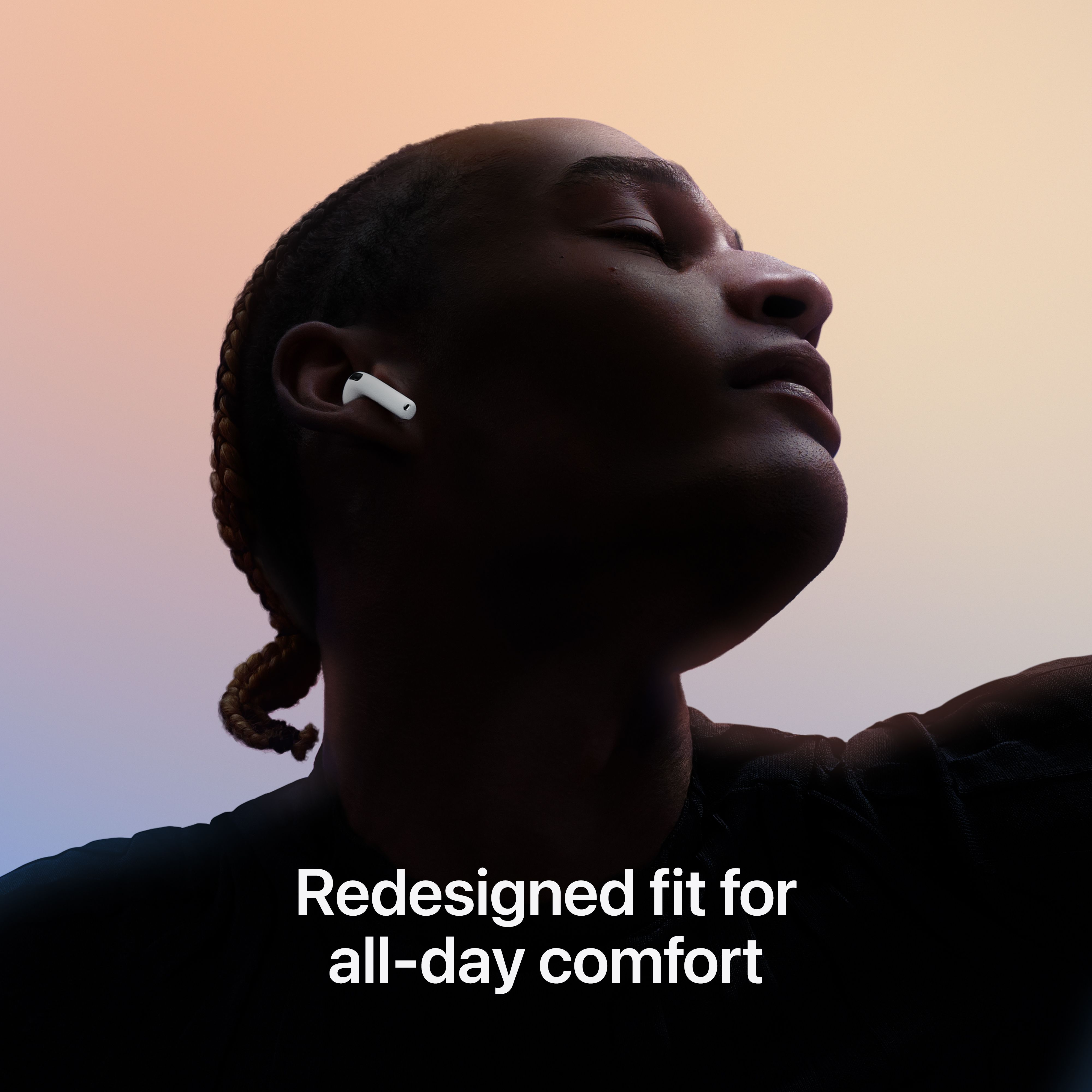 Наушники Apple AirPods 4 (MXP63ZE/A) фото 3