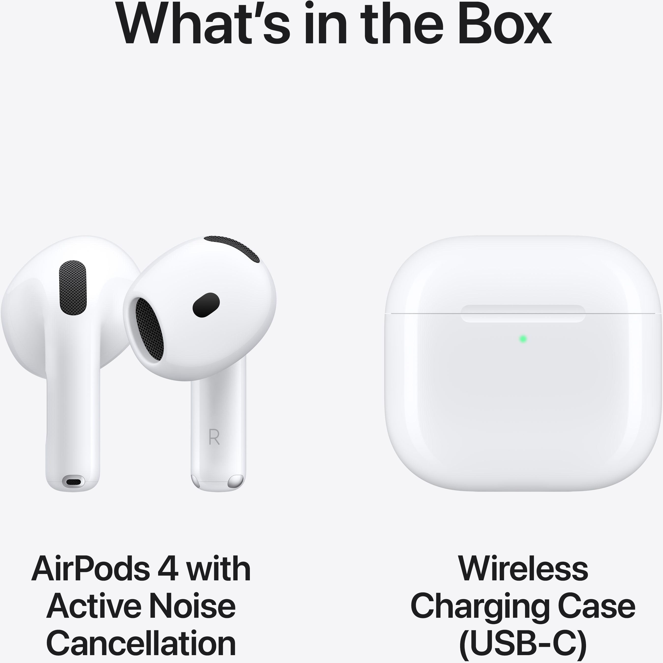 Наушники Apple AirPods 4 with Active Noise Cancellation (MXP93ZE/A) фото 9