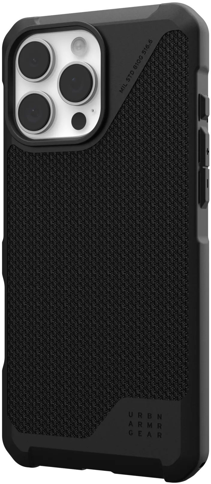 Чехол UAG для Apple iPhone 16 Pro Max Metropolis LT Magsafe, Kevlar Black (114453113940) фото 3