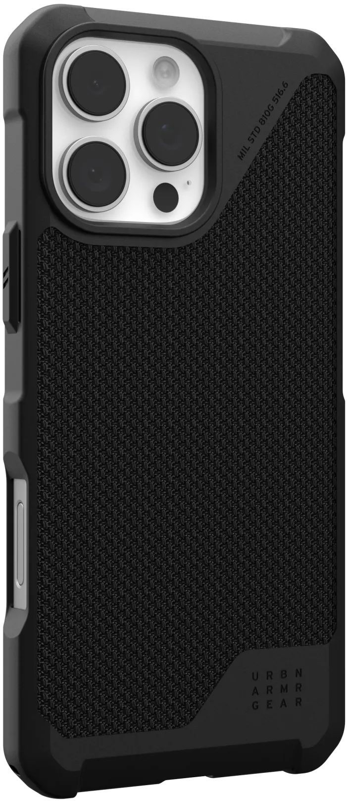 Чехол UAG для Apple iPhone 16 Pro Max Metropolis LT Magsafe, Kevlar Black (114453113940) фото 2