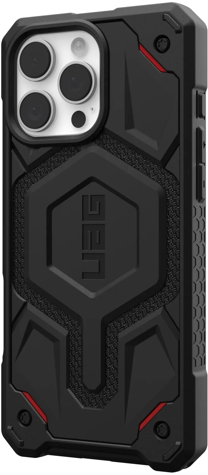 Чехол UAG для Apple iPhone 16 Pro Max Monarch Pro Magsafe, Kevlar Black (114457113940) фото 2