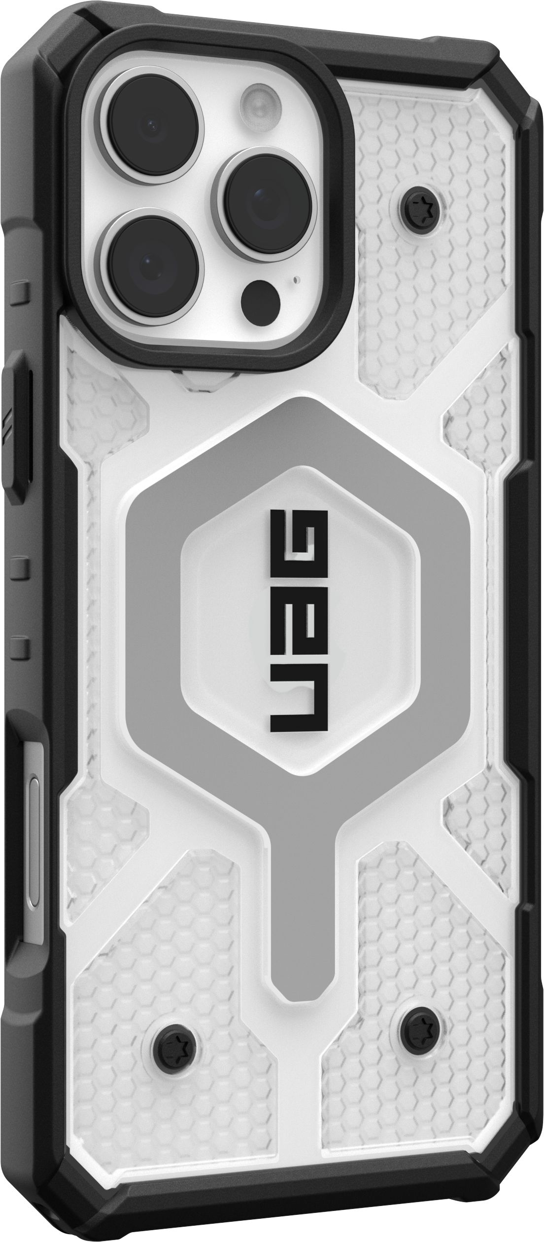 Чохол UAG для Apple iPhone 16 Pro Max Pathfinder Clear Magsafe, Ice (114465114343)фото3