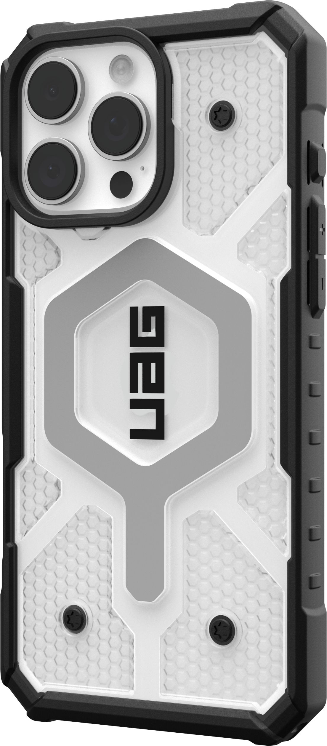 Чехол UAG для Apple iPhone 16 Pro Max Pathfinder Clear Magsafe, Ice (114465114343) фото 2