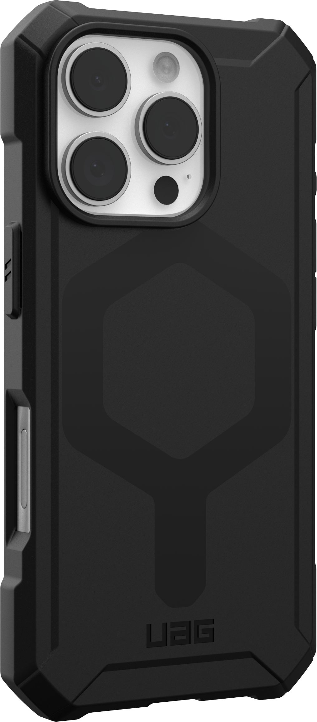 Чохол UAG для Apple iPhone 16 Pro Essential Armor Magsafe, Black (114448114040)фото3