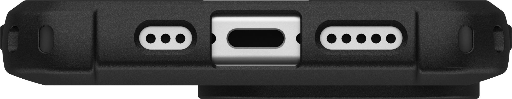 Чохол UAG для Apple iPhone 16 Pro Metropolis LT Magsafe, Kevlar Black (114452113940)фото5