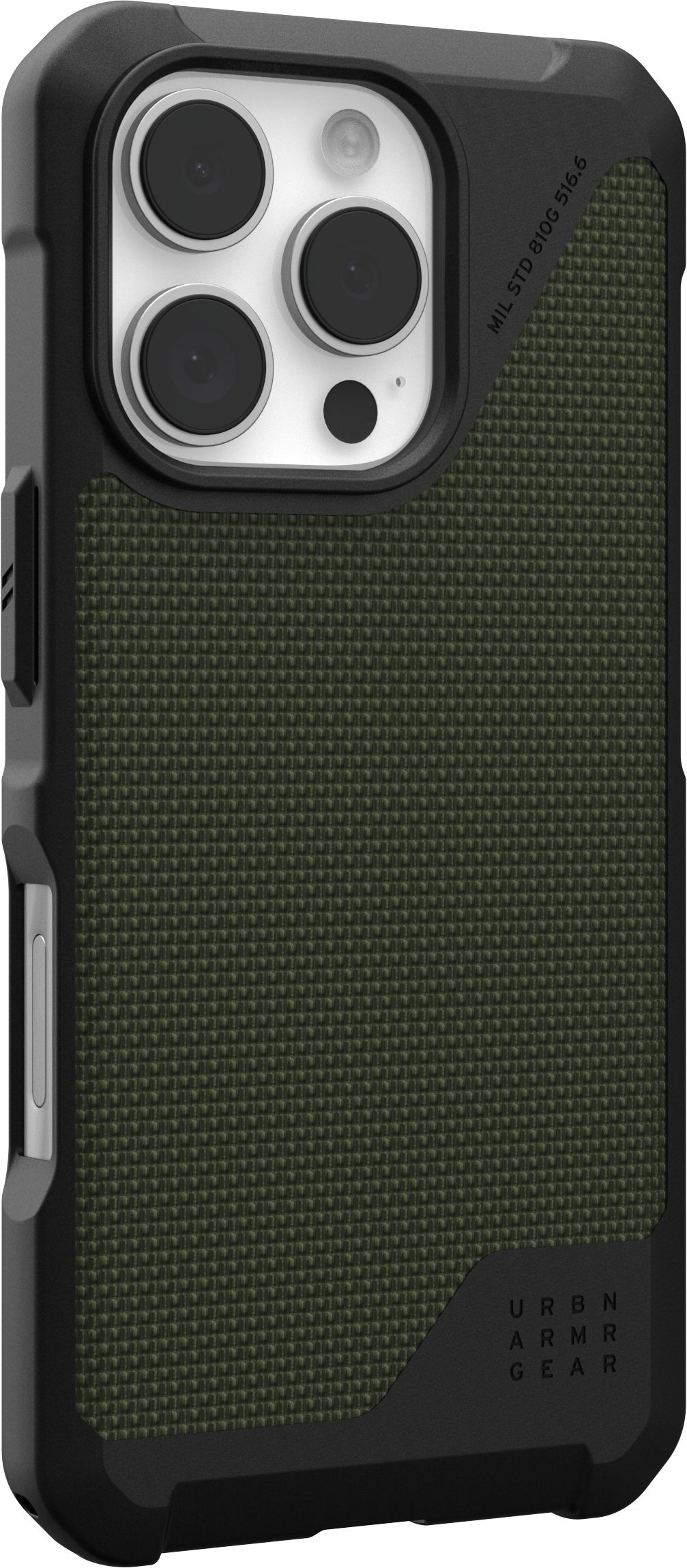 Чехол UAG для Apple iPhone 16 Pro Metropolis LT Magsafe, Kevlar Olive (114452113972) фото 3