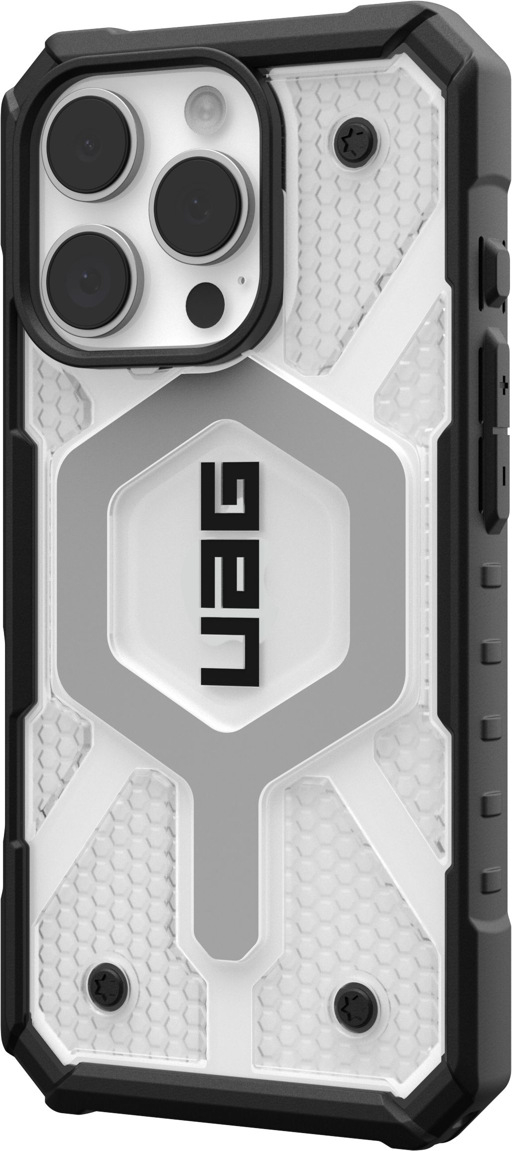 Чехол UAG для Apple iPhone 16 Pro Pathfinder Clear Magsafe, Ice (114464114343) фото 2