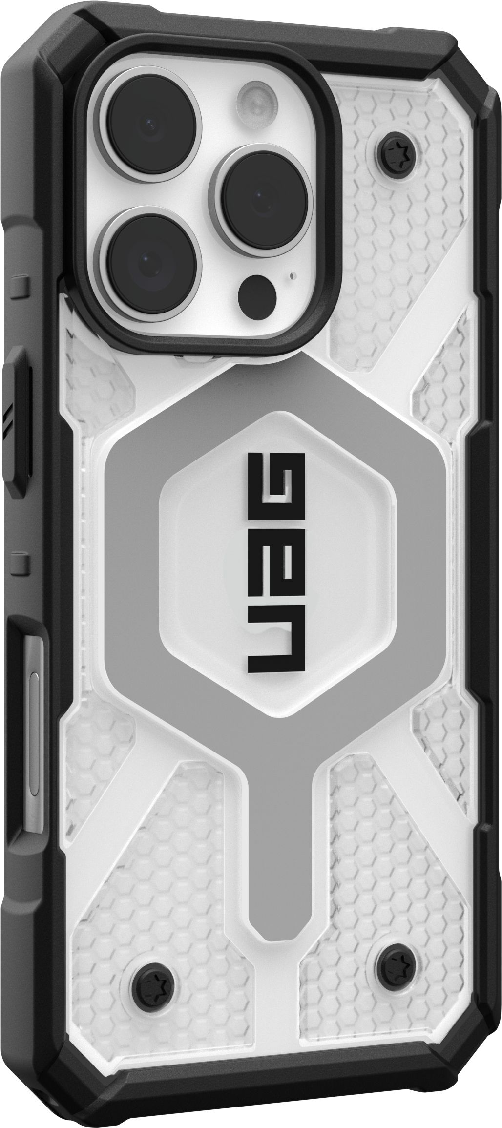 Чохол UAG для Apple iPhone 16 Pro Pathfinder Clear Magsafe, Ice (114464114343)фото3