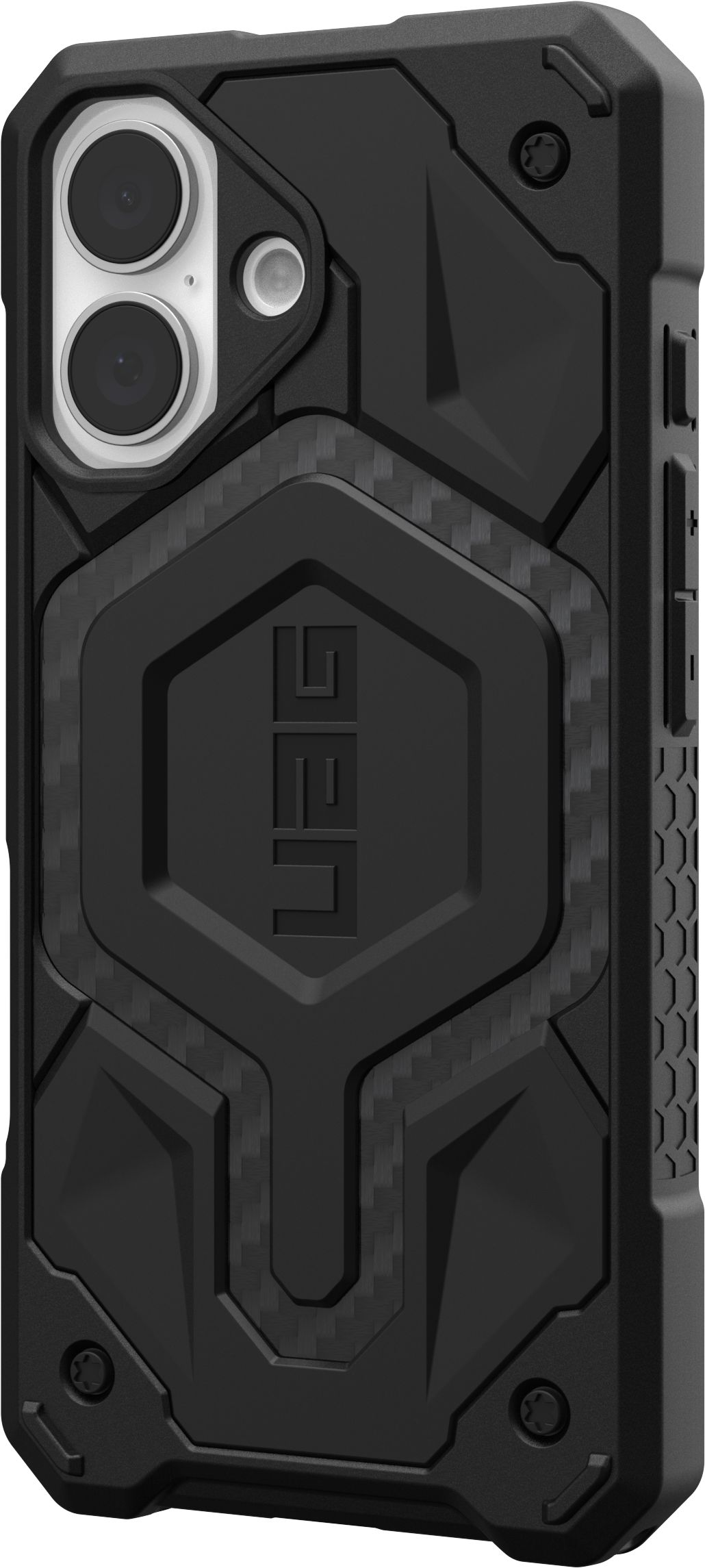 Чехол UAG для Apple iPhone 16 Monarch Pro Magsafe, Carbon Fiber (114458114242) фото 2