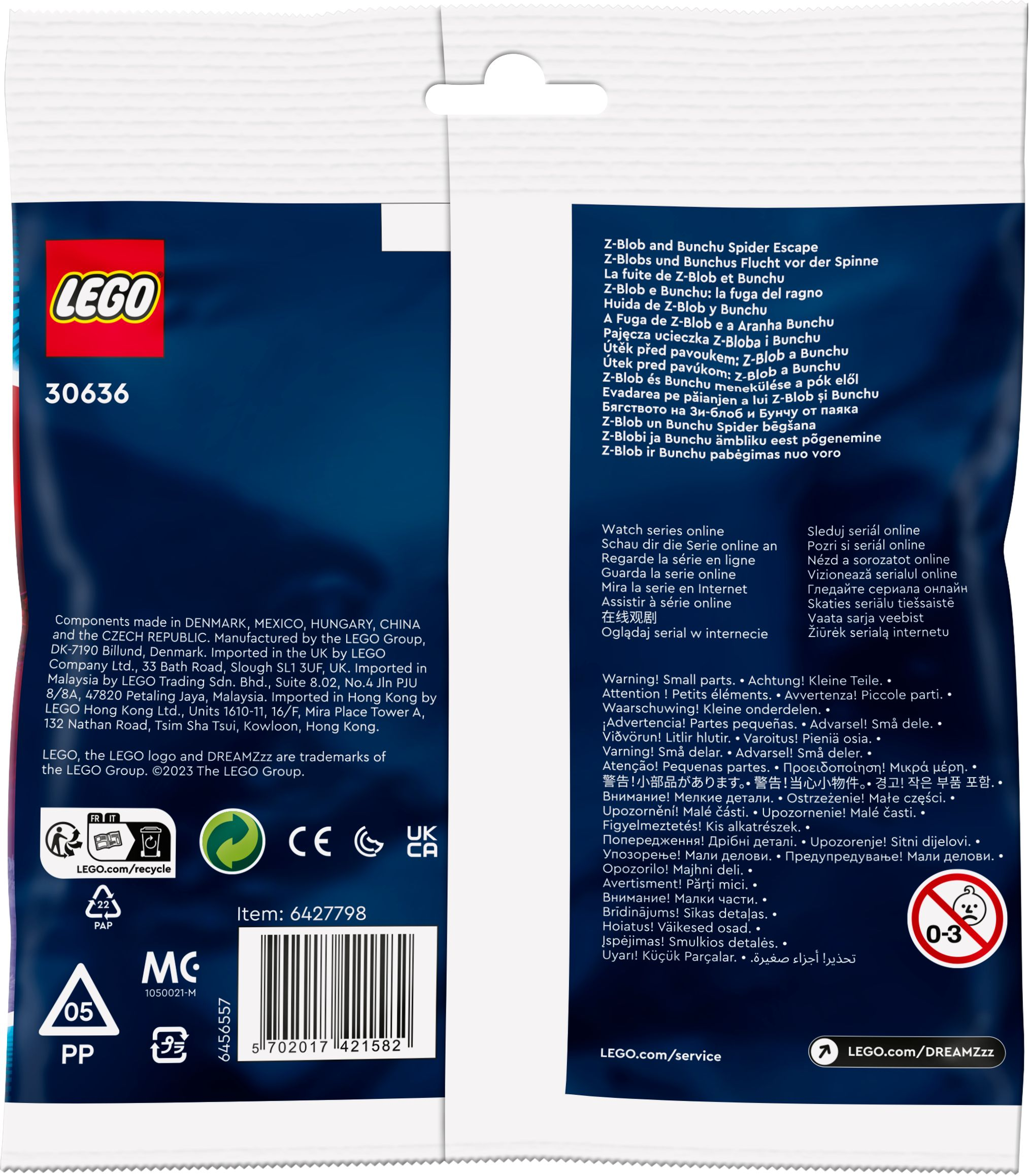 Конструктор LEGO 30636 DREAMZzz Побег Зет-Блоб и Бунчу от паука фото 7