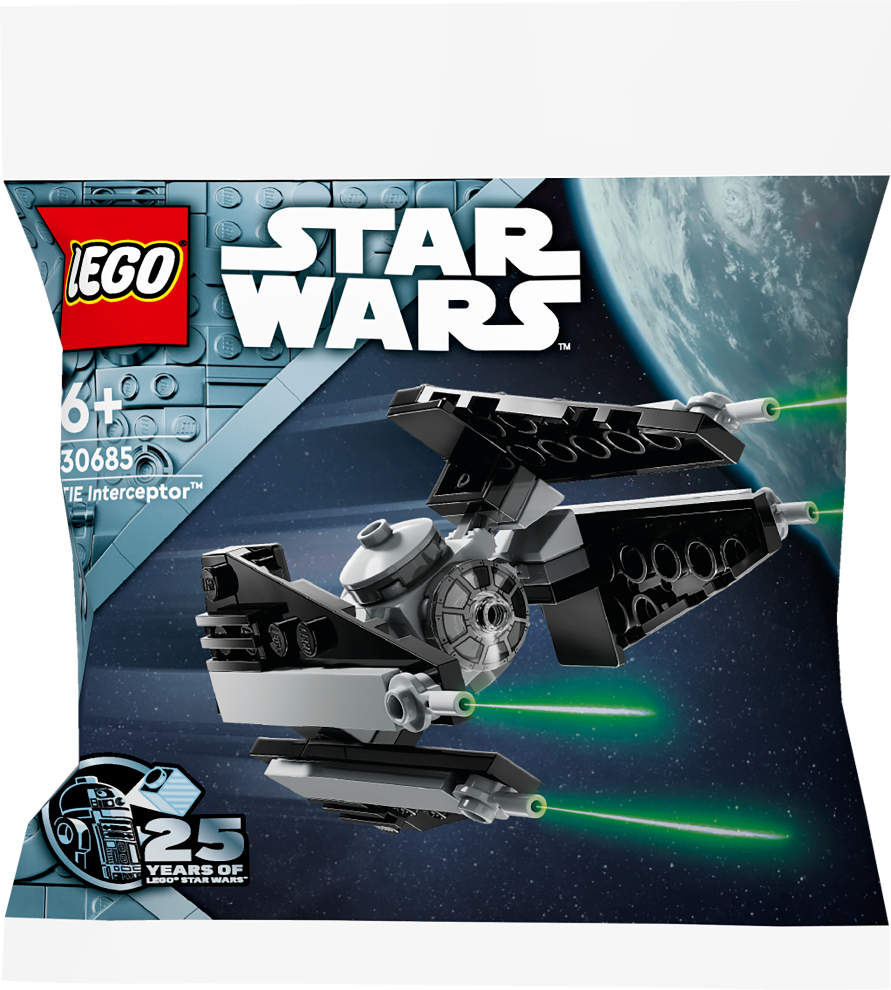 Конструктор LEGO 30685 Минимодель Перехватчика TIE фото 2