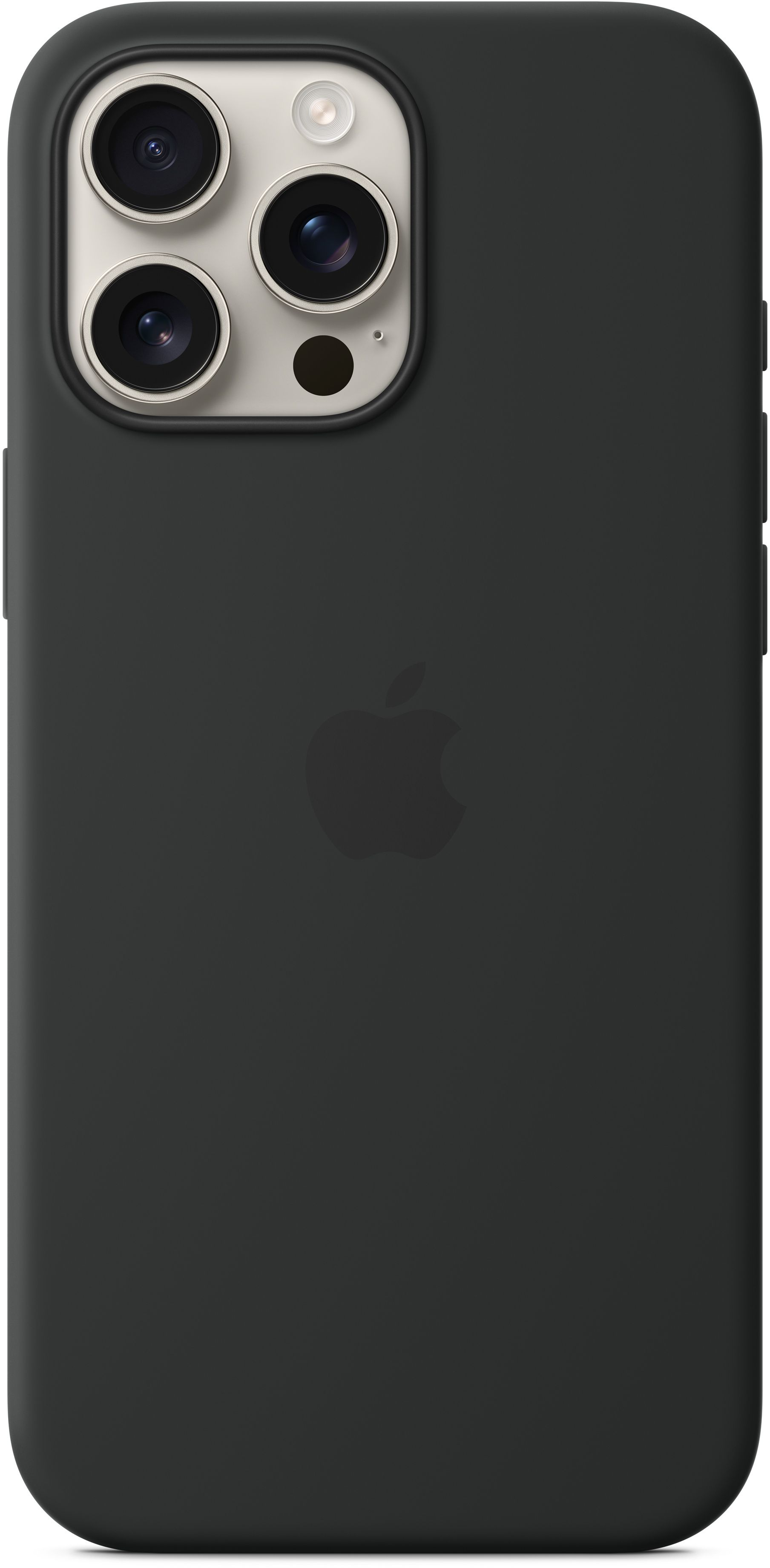 Чохол Apple для iPhone 16 Pro Max Silicone Case with MagSafe Black (MYYT3ZM/A)фото2