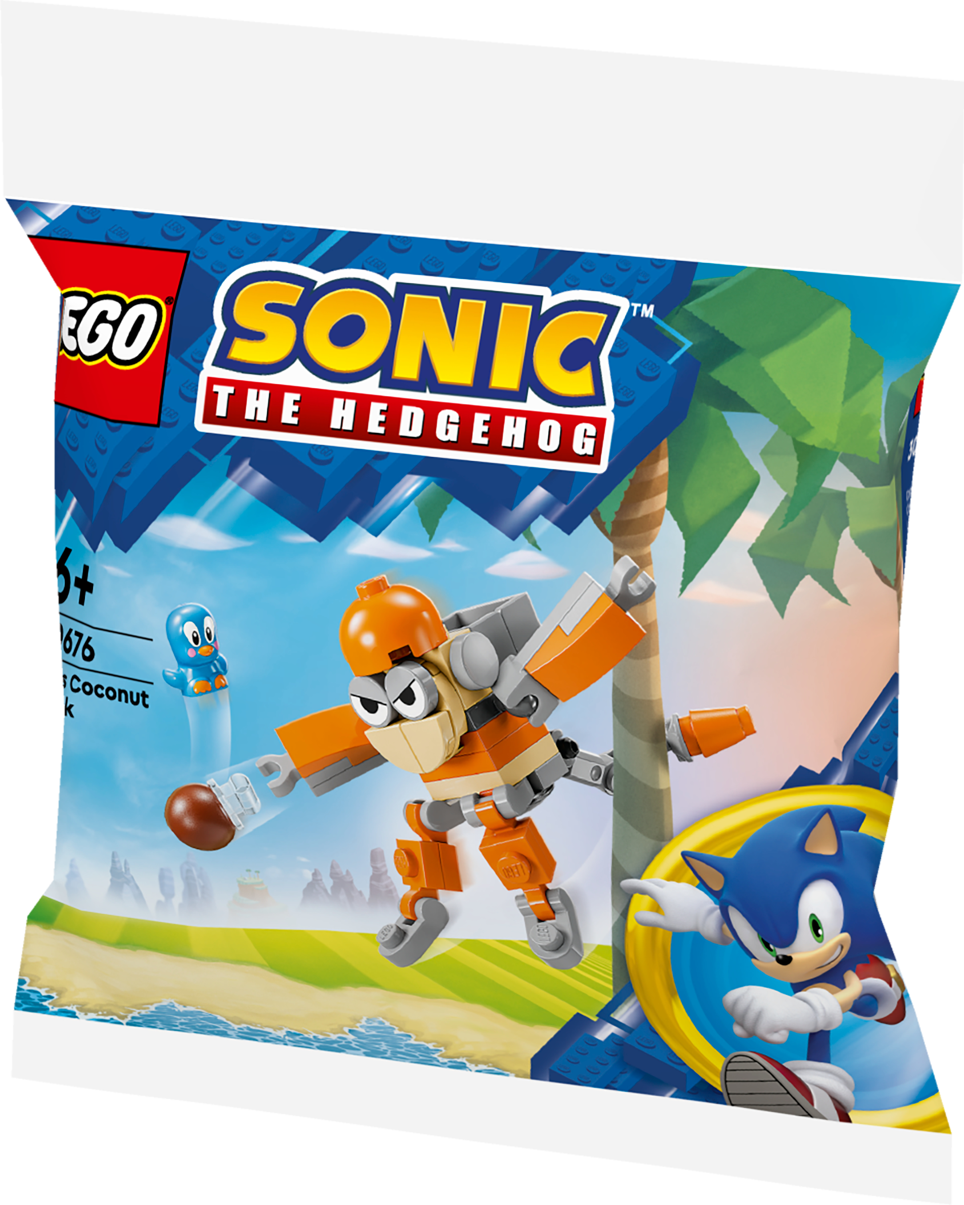 Конструктор LEGO 30676 Sonic Кокосова атака Кікіфото3