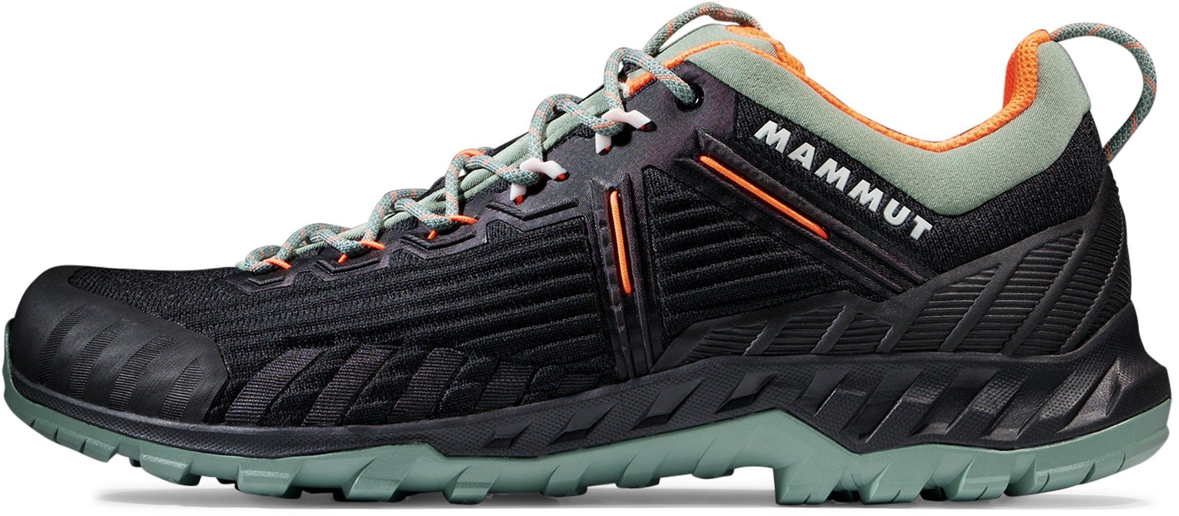 Кросівки чоловічі для трекінгу Mammut Alnasca Knit III Low 3020-06520 41 1/3 (7.5 UK) чорніфото2