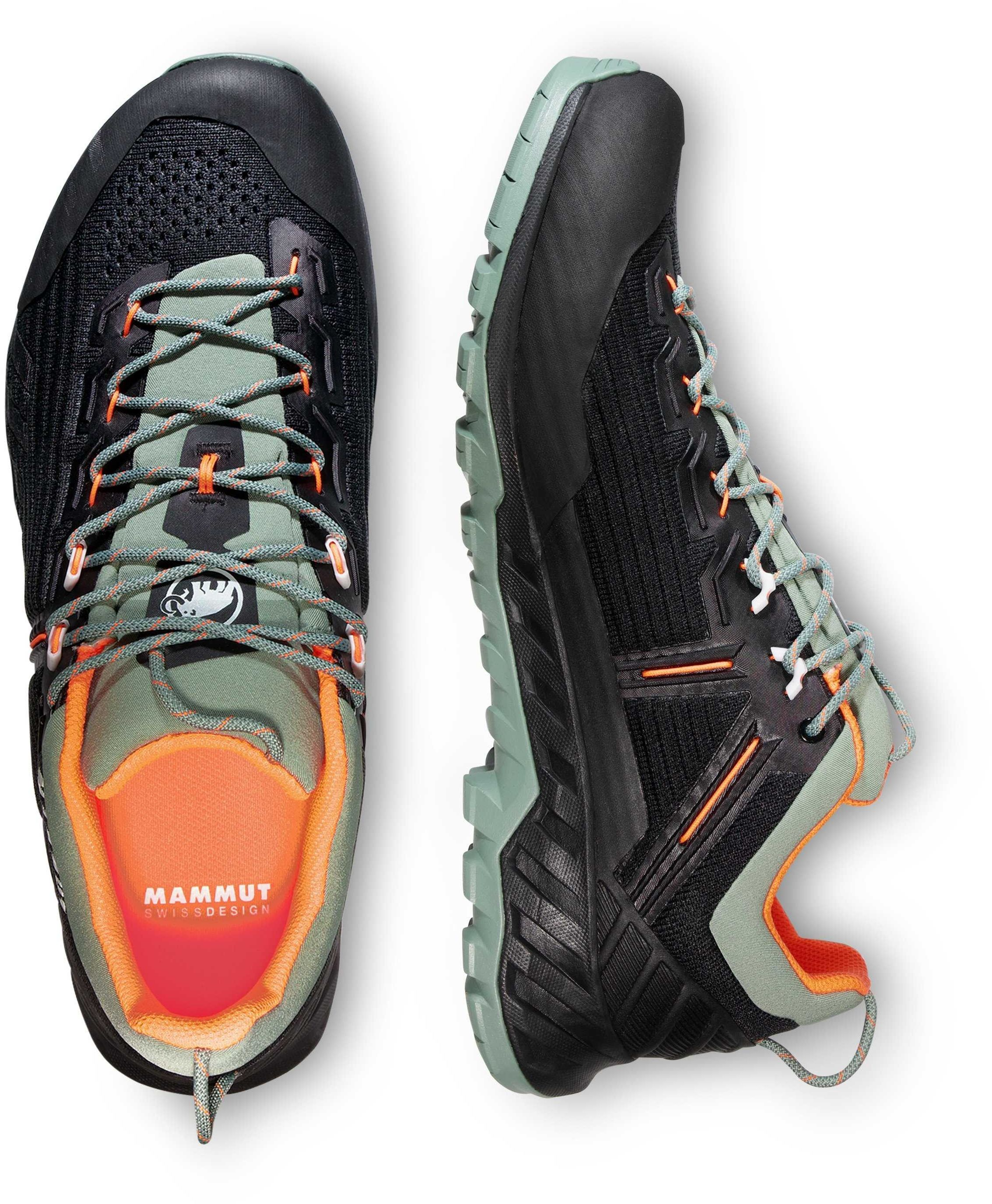 Кросівки чоловічі для трекінгу Mammut Alnasca Knit III Low 3020-06520 45 1/3 (10.5 UK) чорніфото8