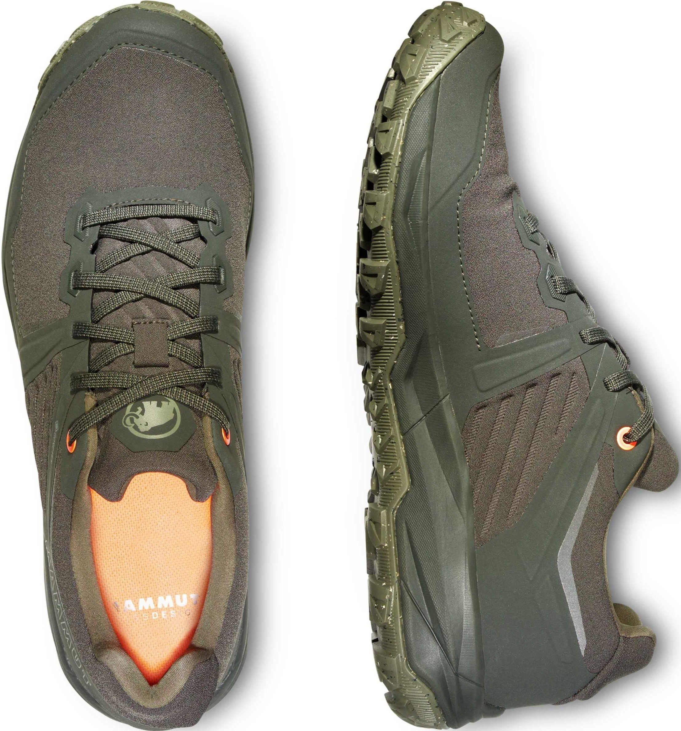 Кроссовки мужские для трекинга Mammut Ultimate III Low GTX 3030-04660 44 2/3 (10 UK) оливковые фото 5